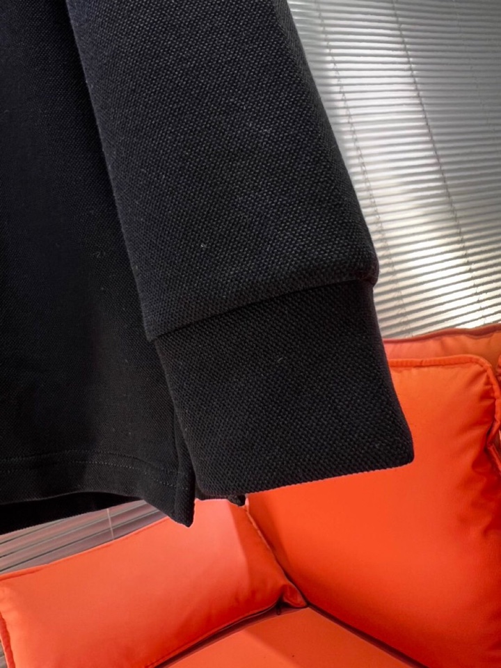 alo 2025秋冬新款首发最新款厚款翻领长袖T恤Polo衫，高端订制 设计前卫时尚！品牌logo重工艺