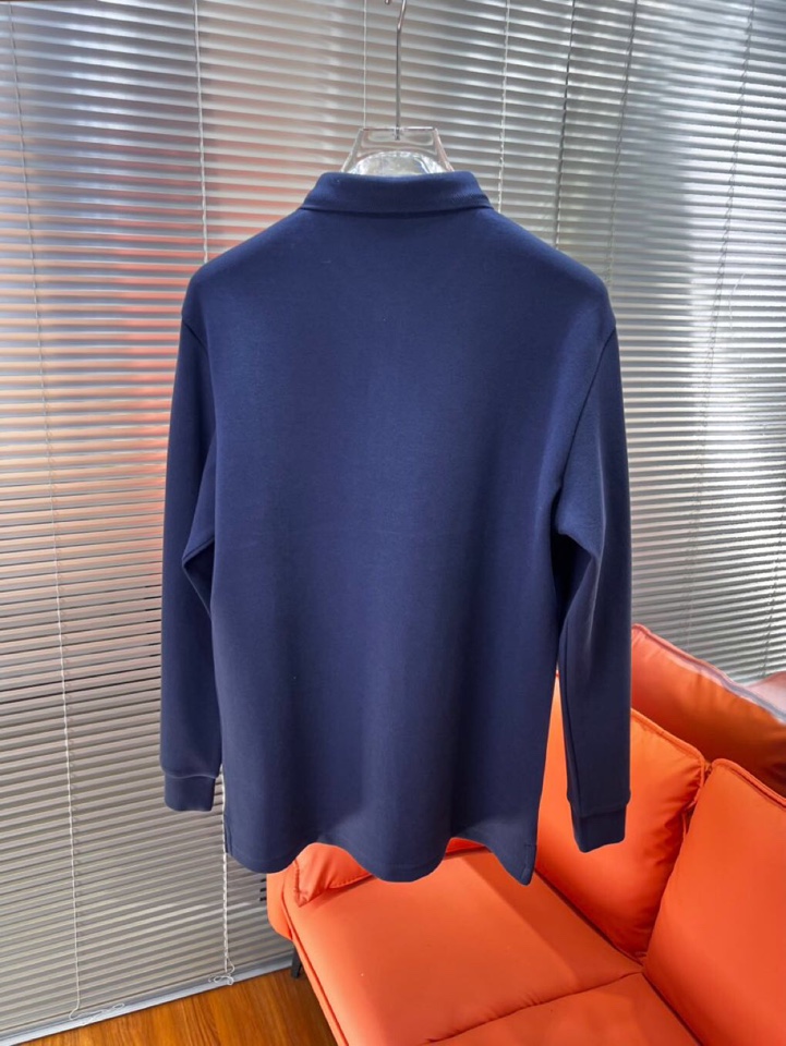 alo 2025秋冬新款首发最新款厚款翻领长袖T恤Polo衫，高端订制 设计前卫时尚！品牌logo重工艺