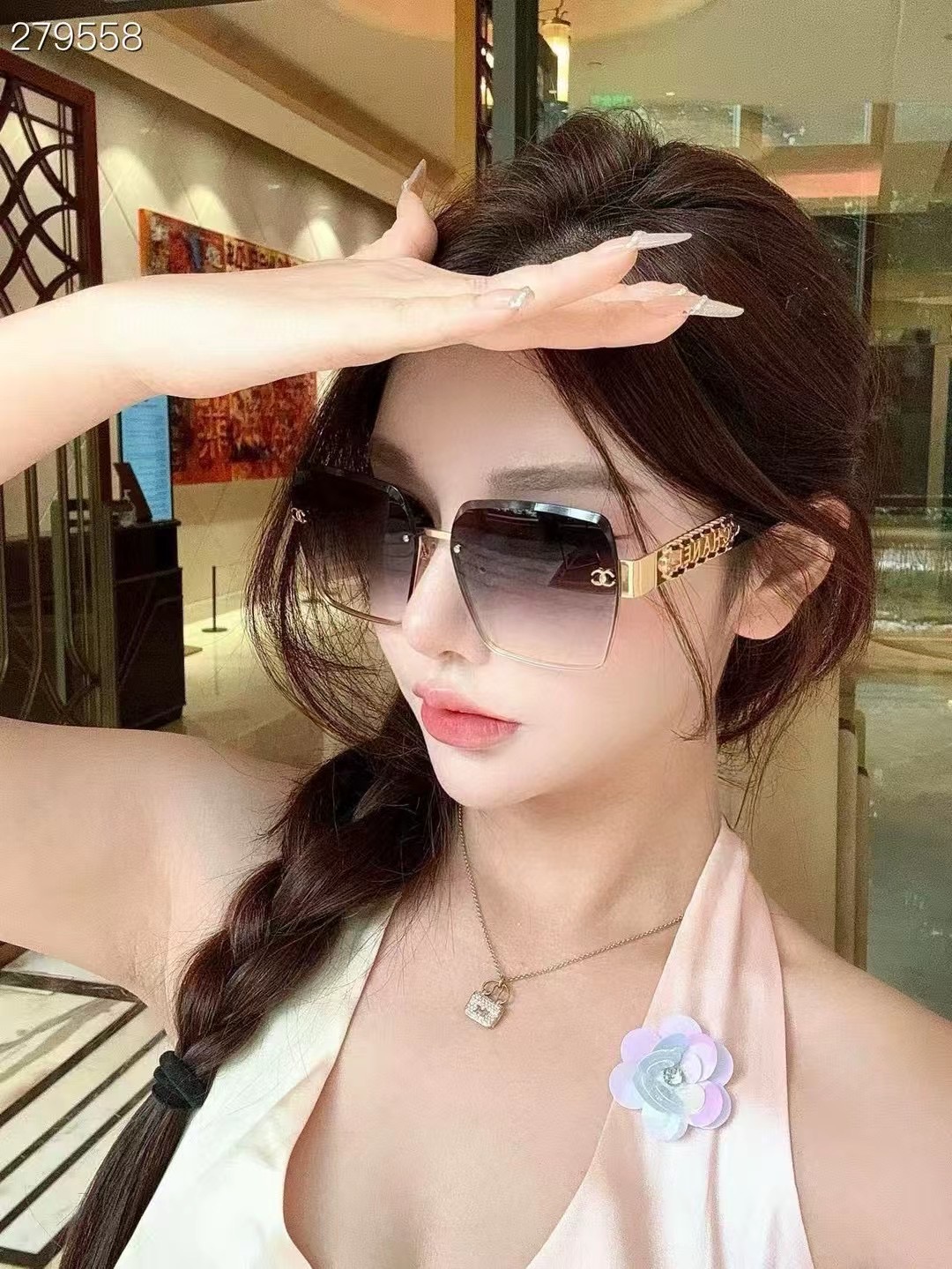 ‼️ 模特图 CHANE*🌸🌸🌸MODEL：CH8041🌸🌸🌸 SIZE：57口19-145🌸🌸🌸