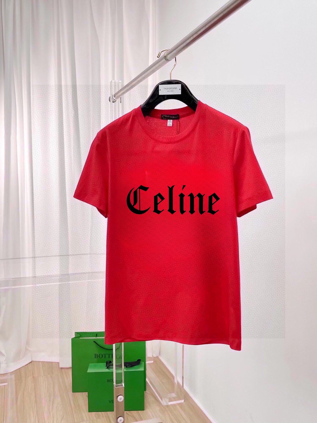 Celine 品牌【CELINE 赛琳】(胖子福音) 男士休闲短袖T恤 2025春夏新品