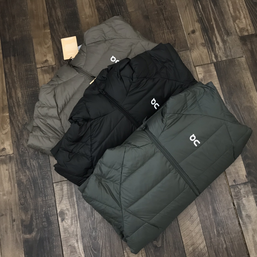 On Running Men's Lightweight Hooded Down Jacket, Windproof & Warm