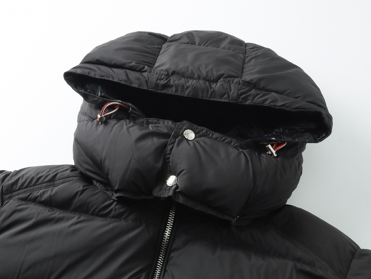 Moncler モンクレール 羽織 ダウンジャケット 脱着可能なフード付き