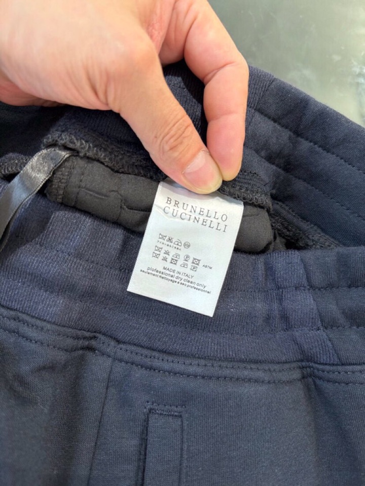 Brunello Cucinelli BC2025ss 秋冬新品，男士针织羊毛休闲裤长裤，高奢内敛低调，