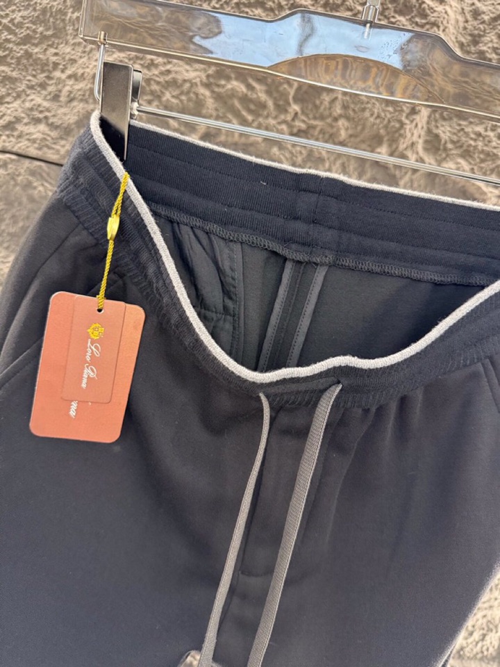 Loro Piana 诺悠翩雅2025ss 秋冬新品男士针织羊毛休闲裤长裤， 高奢内敛低调，轻松驾驭不挑