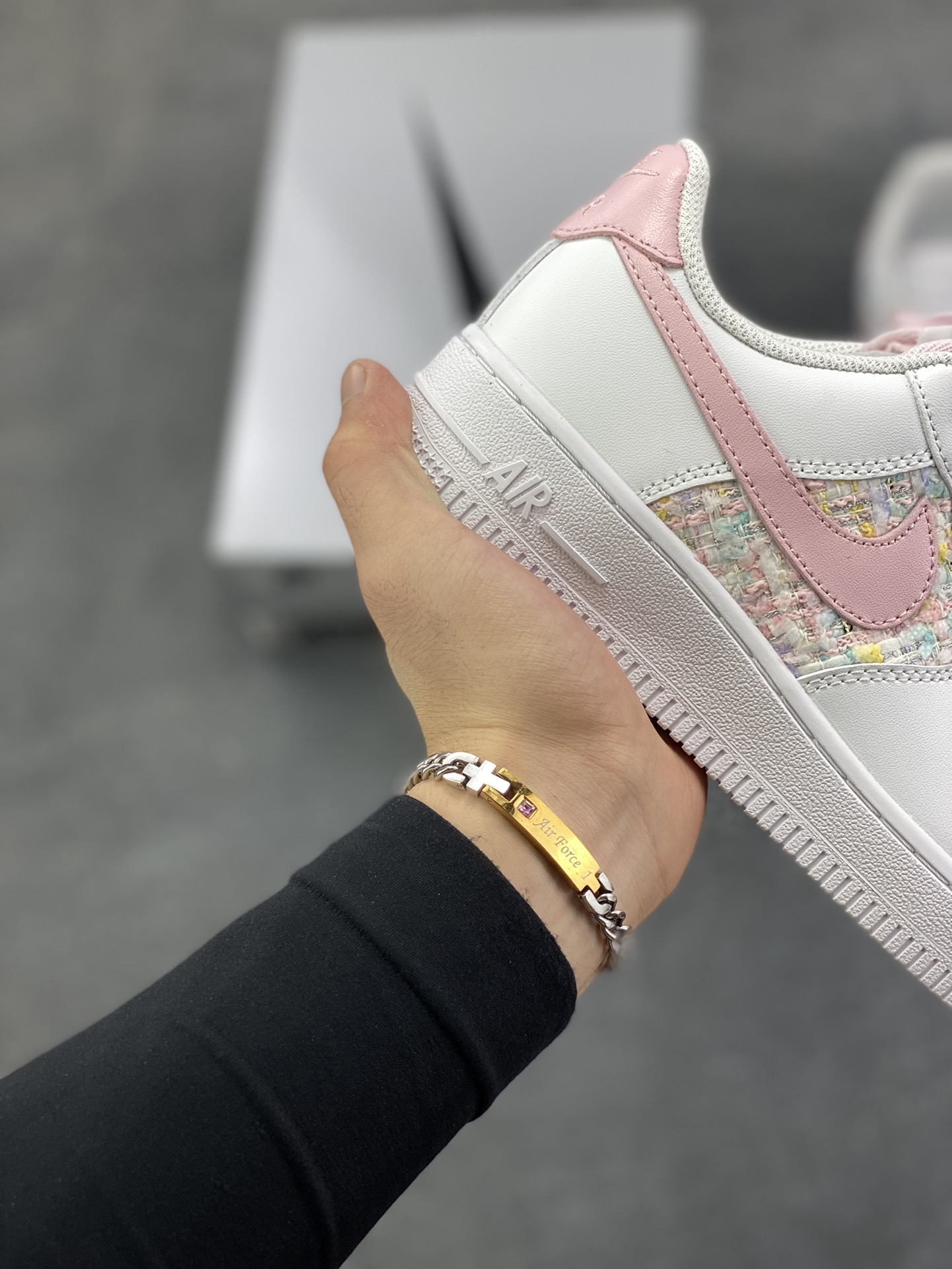 图片[6]-Nike Air Force 1 Low’07 纯欲小香风 空军一号低帮休闲板鞋 定制皮料 定制鞋盒 原楦原纸板 纯正空军版型 内置全掌气垫 货号：ZH0316-095 尺码：36 36.5 37.5 38 38.5 39 40 40.5 41 42 42.5 43 44 44.5 45-选品中心