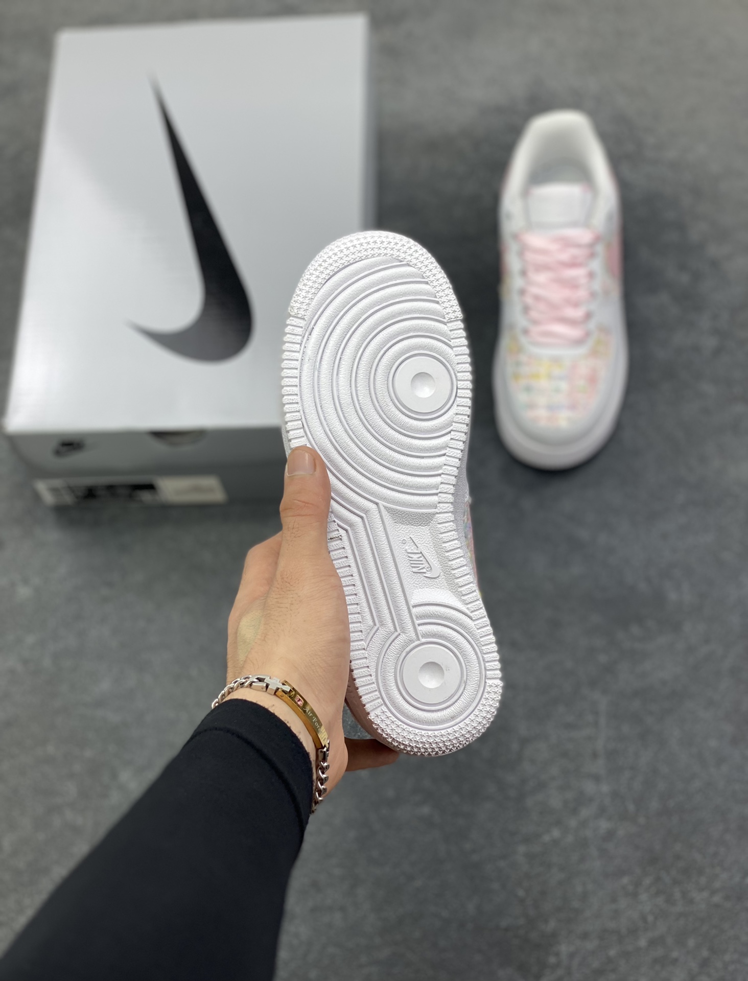 图片[5]-Nike Air Force 1 Low’07 纯欲小香风 空军一号低帮休闲板鞋 定制皮料 定制鞋盒 原楦原纸板 纯正空军版型 内置全掌气垫 货号：ZH0316-095 尺码：36 36.5 37.5 38 38.5 39 40 40.5 41 42 42.5 43 44 44.5 45-选品中心