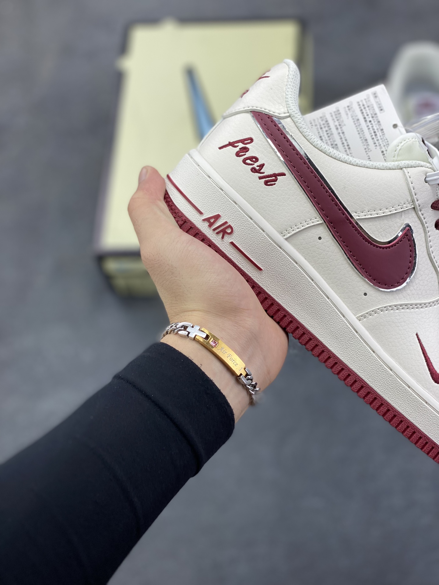 图片[6]-福利特价 Nike Air Force 1 Low \’07 “Keep Fresh”小勾低帮空军一号休闲板鞋 定制皮料 专属鞋盒 原楦原纸板 纯正空军版型 高清洁度 内置全掌气垫 货号：BM2023-102 尺码：36 36.5 37.5 38 38.5 39 40 40.5 41 42 42.5 43 44 44.5 45-选品中心