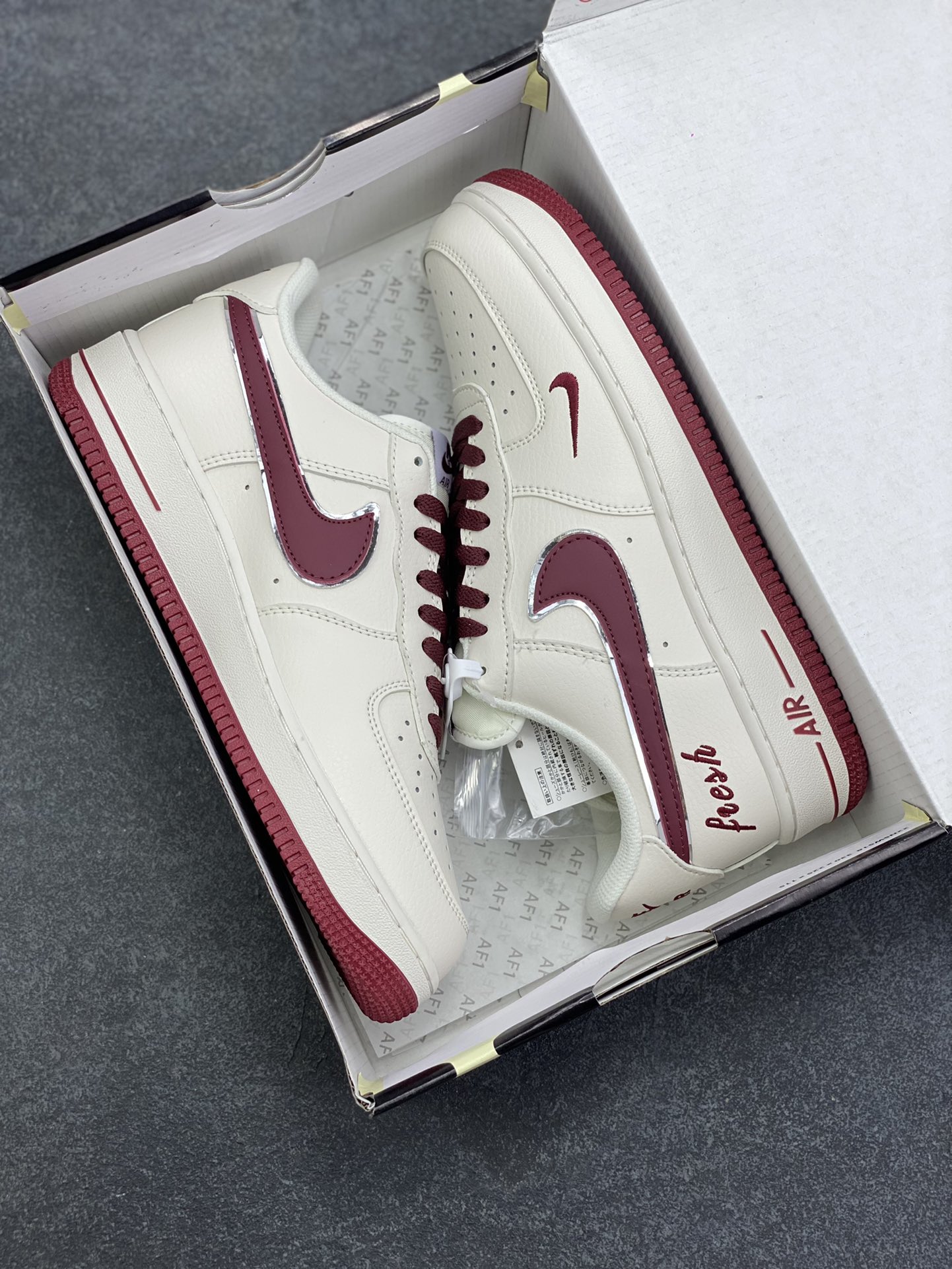图片[9]-福利特价 Nike Air Force 1 Low \’07 “Keep Fresh”小勾低帮空军一号休闲板鞋 定制皮料 专属鞋盒 原楦原纸板 纯正空军版型 高清洁度 内置全掌气垫 货号：BM2023-102 尺码：36 36.5 37.5 38 38.5 39 40 40.5 41 42 42.5 43 44 44.5 45-选品中心
