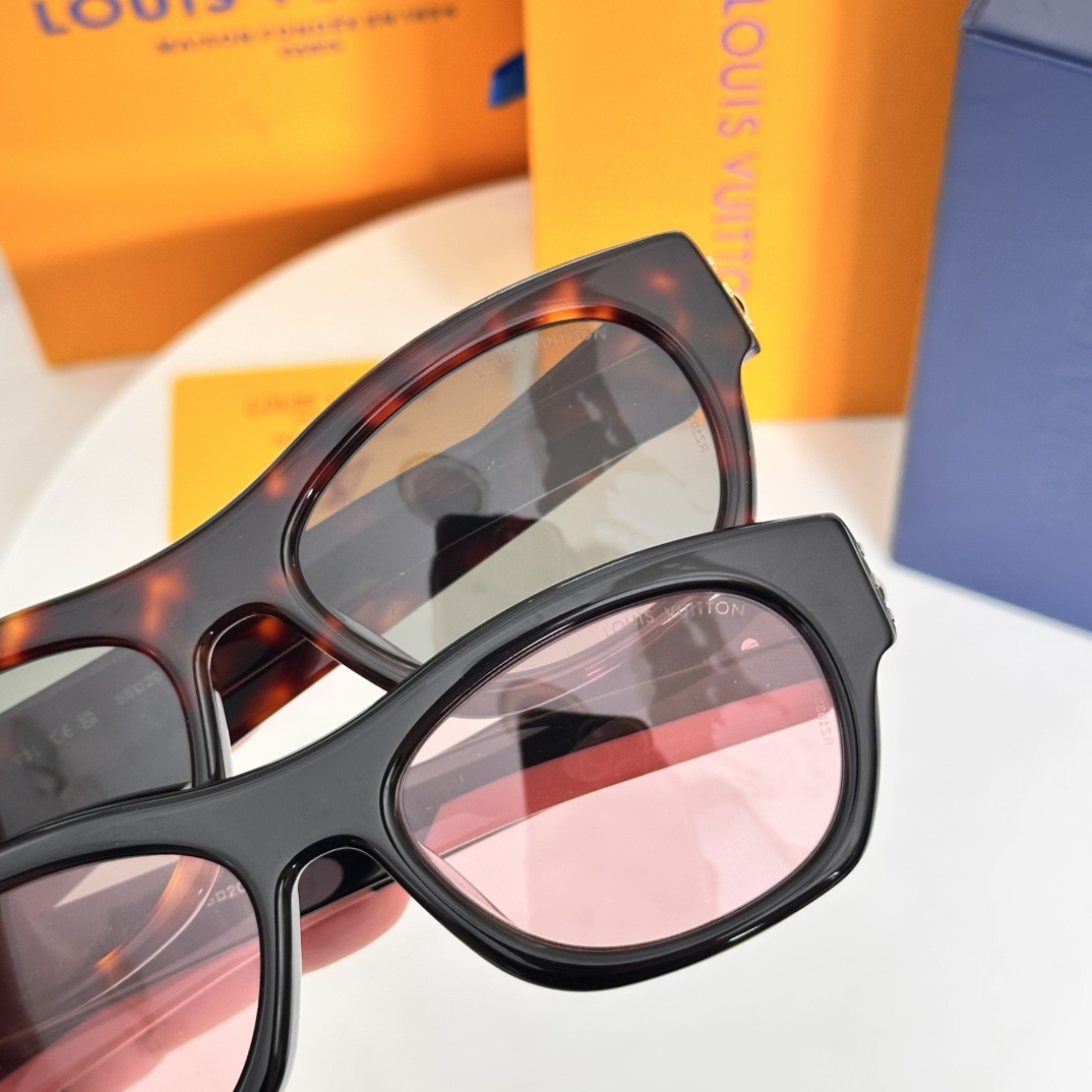 ‼️LOUIS VUITTO*LV Frog Round Square SunglassesMOD：Z3