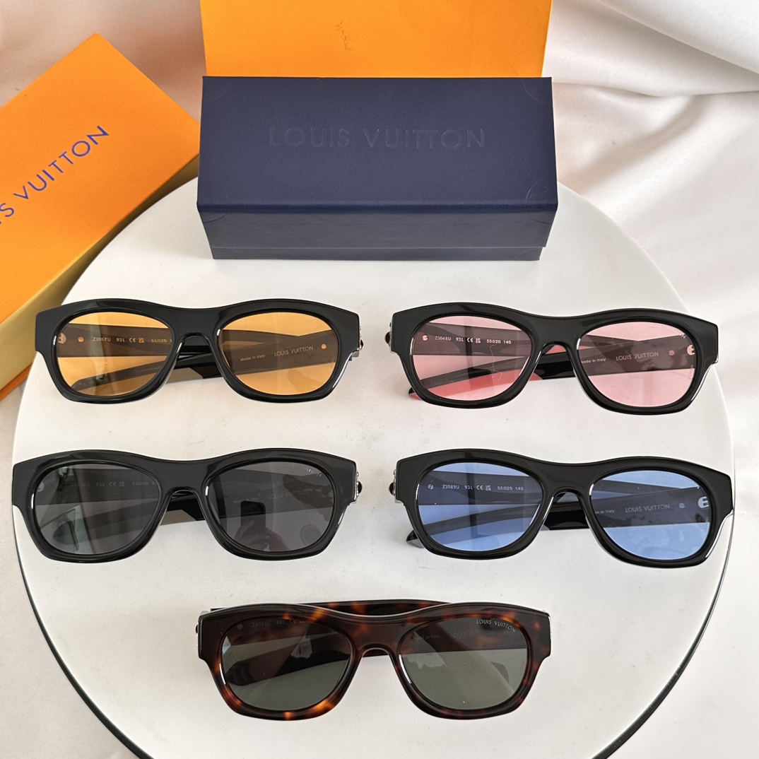 ‼️LOUIS VUITTO*LV Frog Round Square SunglassesMOD：Z3