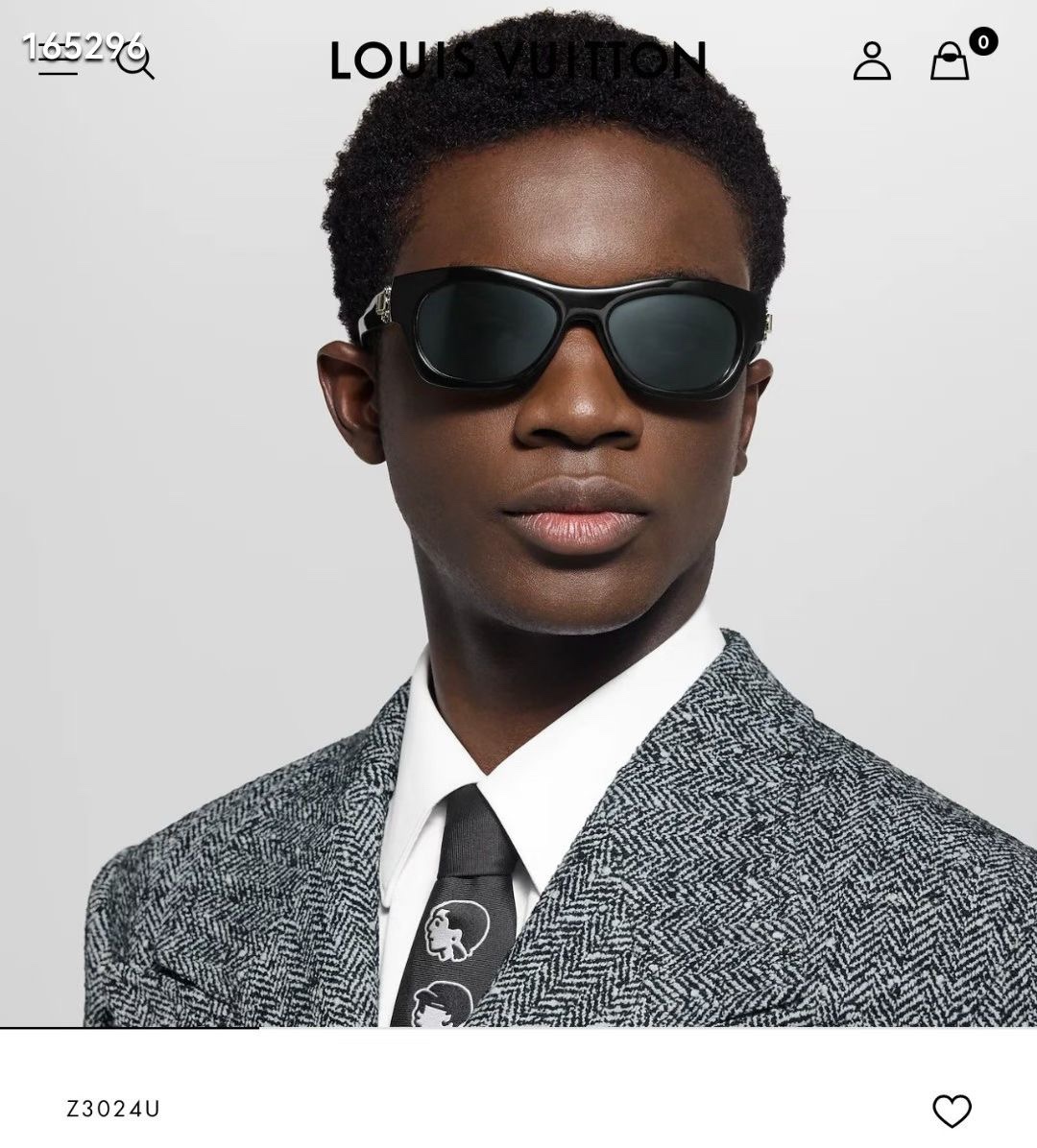 ‼️ 官网图 LOUIS VUITTO*LV Frog Round Square SunglassesM