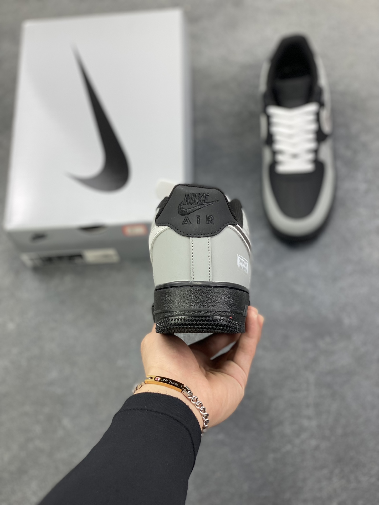 图片[4]-Nike Air Force 1 Low’07 影月巡 空军一号低帮休闲板鞋 定制皮料 定制鞋盒 原楦原纸板 纯正空军版型 内置全掌气垫 货号：ZH0316-108 尺码：36 36.5 37.5 38 38.5 39 40 40.5 41 42 42.5 43 44 44.5 45-选品中心