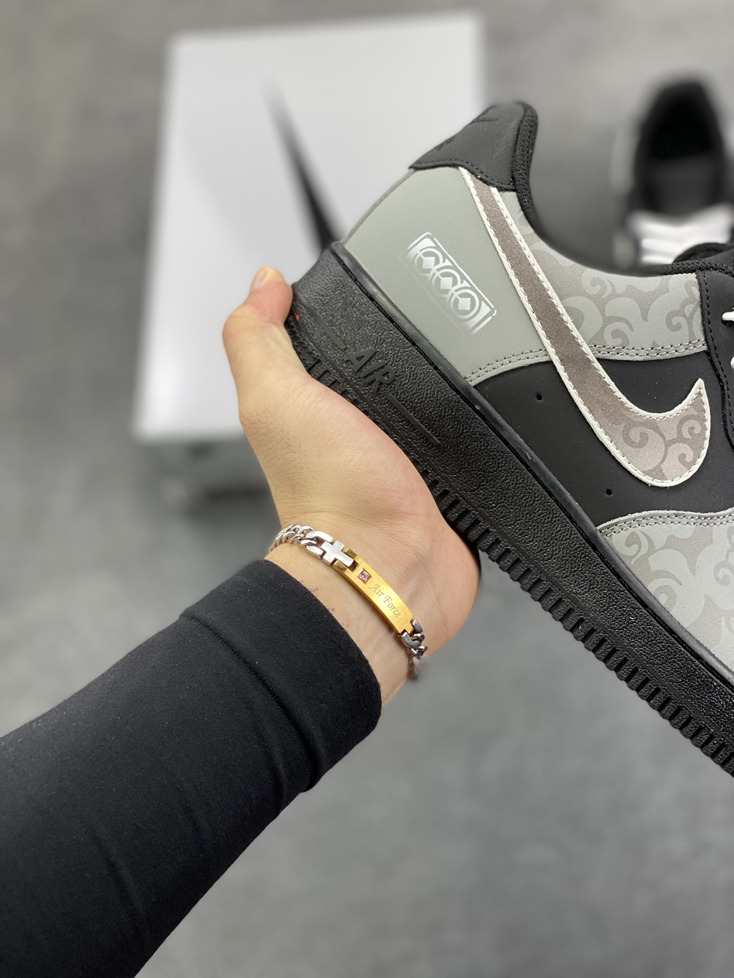 图片[6]-Nike Air Force 1 Low’07 影月巡 空军一号低帮休闲板鞋 定制皮料 定制鞋盒 原楦原纸板 纯正空军版型 内置全掌气垫 货号：ZH0316-108 尺码：36 36.5 37.5 38 38.5 39 40 40.5 41 42 42.5 43 44 44.5 45-选品中心