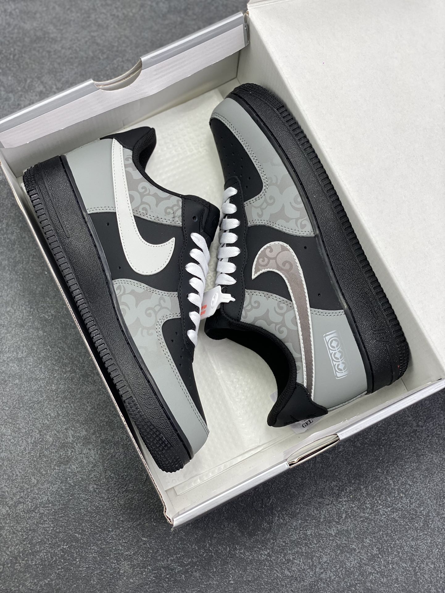 图片[9]-Nike Air Force 1 Low’07 影月巡 空军一号低帮休闲板鞋 定制皮料 定制鞋盒 原楦原纸板 纯正空军版型 内置全掌气垫 货号：ZH0316-108 尺码：36 36.5 37.5 38 38.5 39 40 40.5 41 42 42.5 43 44 44.5 45-选品中心