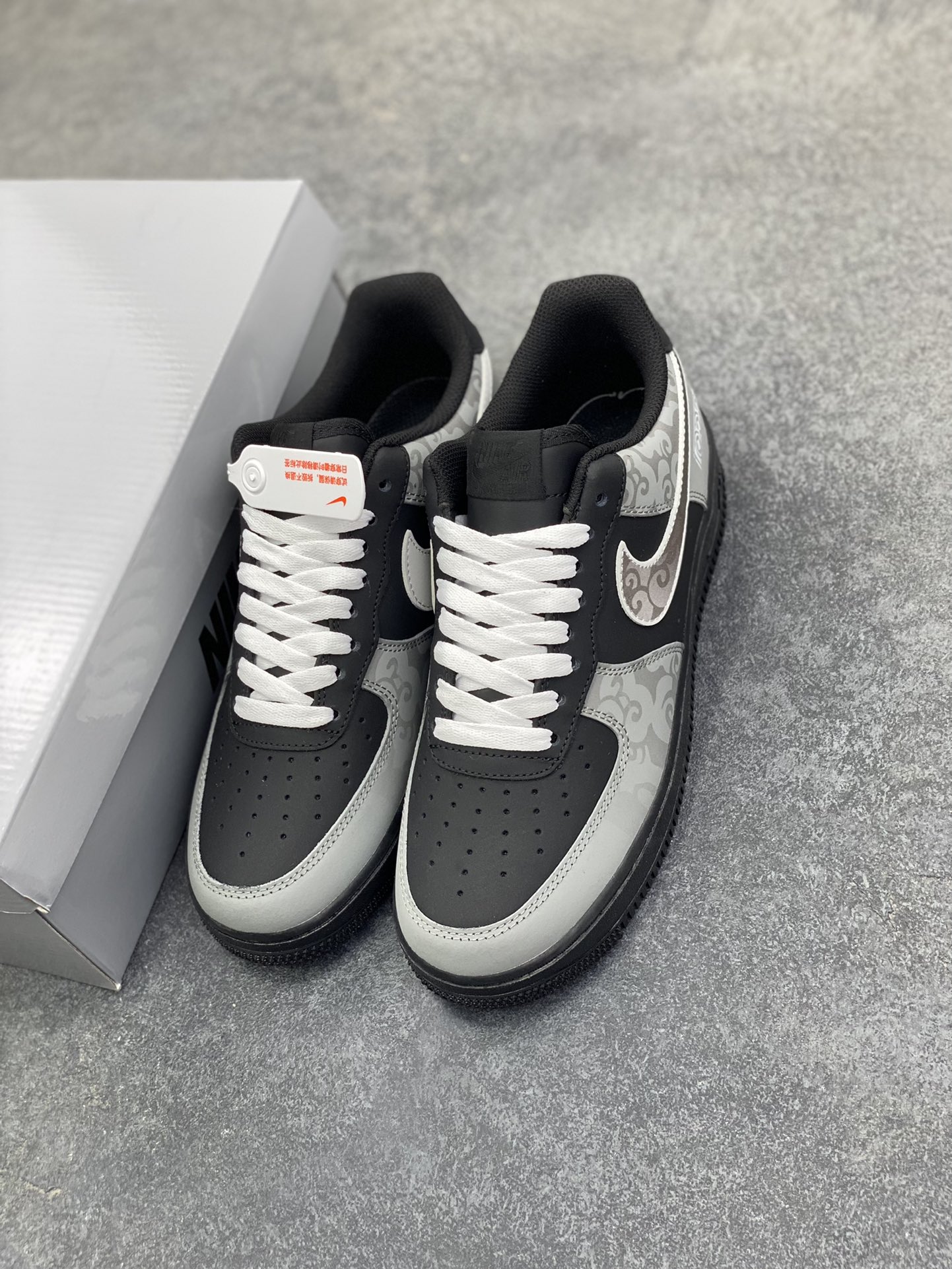 图片[8]-Nike Air Force 1 Low’07 影月巡 空军一号低帮休闲板鞋 定制皮料 定制鞋盒 原楦原纸板 纯正空军版型 内置全掌气垫 货号：ZH0316-108 尺码：36 36.5 37.5 38 38.5 39 40 40.5 41 42 42.5 43 44 44.5 45-选品中心