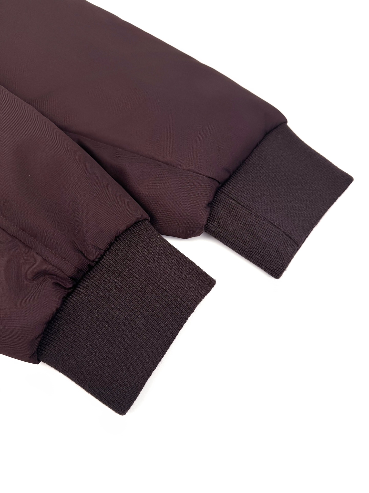 Prada Dark Brown Nylon Blouson Jacket with Triangle Logo and Zip Pockets 7 i1758819961 9987 2