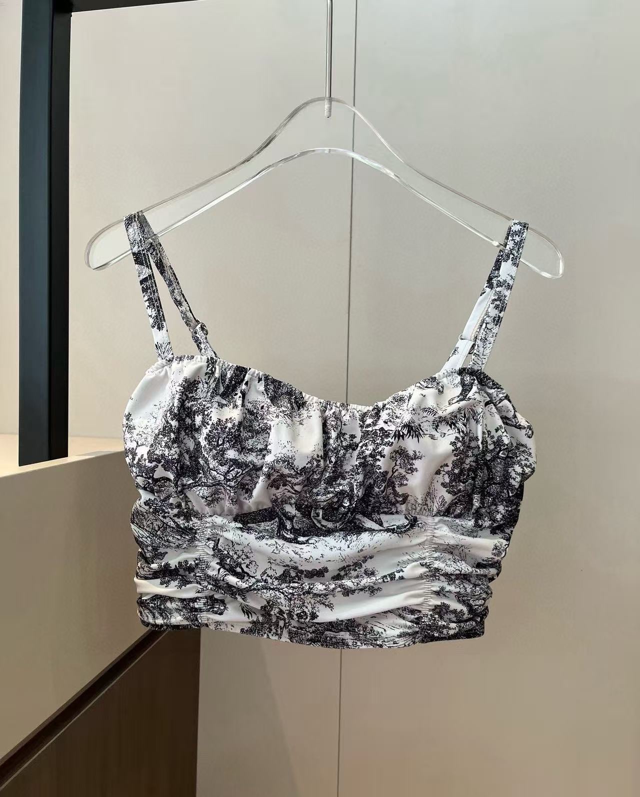 Dior One-Piece Swimsuit with Animal Print, Highlighting Your Unique Style