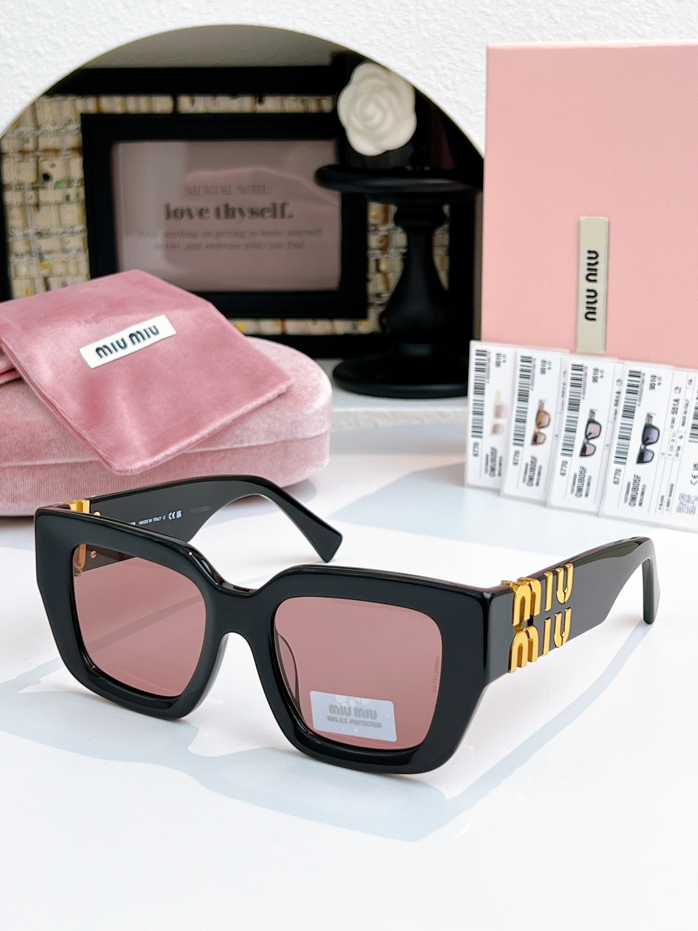 新品发售MIU MIUMODEL：SMU B05-FSIZE：51口20-135🔝🔝