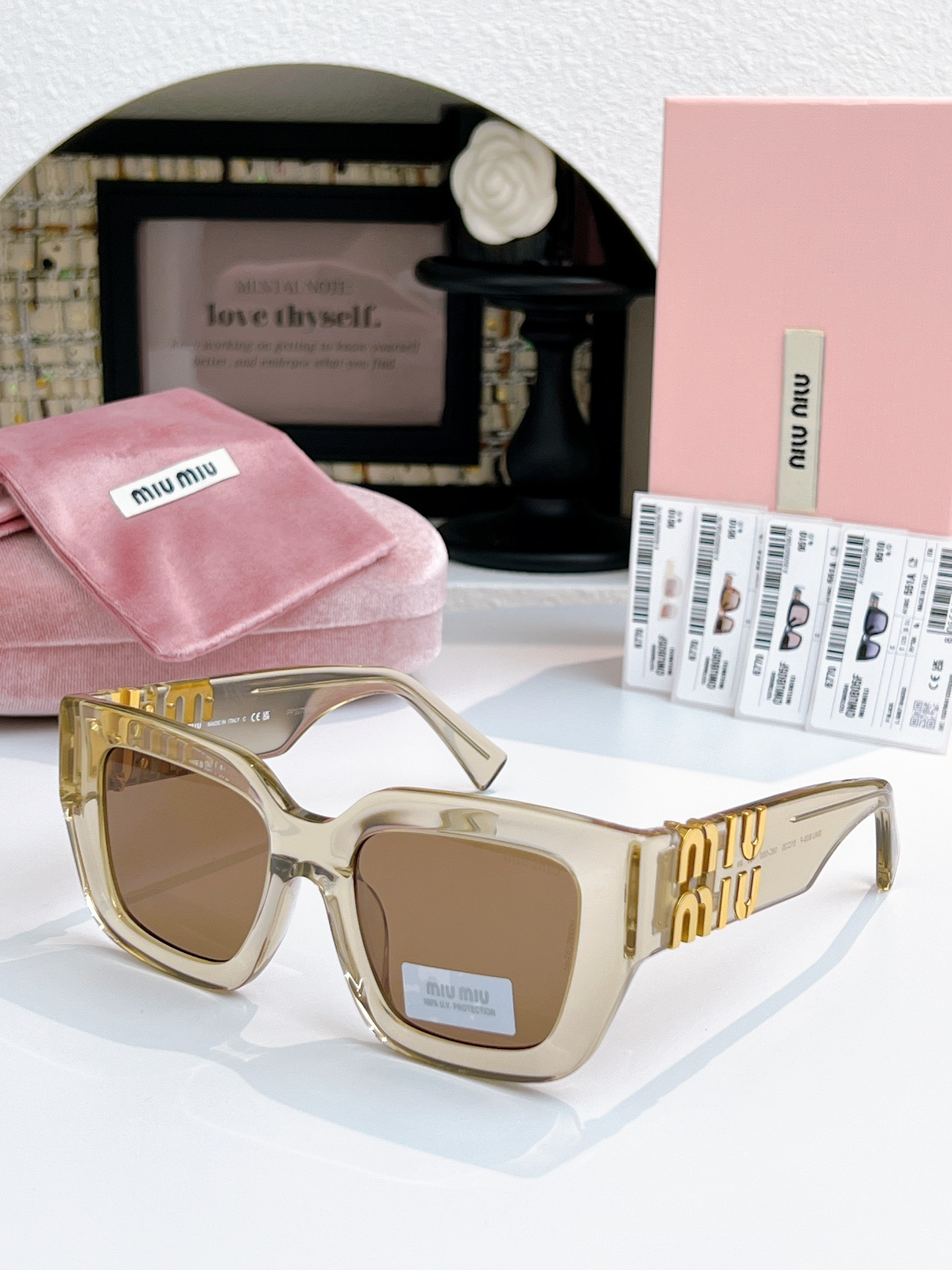 新品发售MIU MIUMODEL：SMU B05-FSIZE：51口20-135🔝🔝