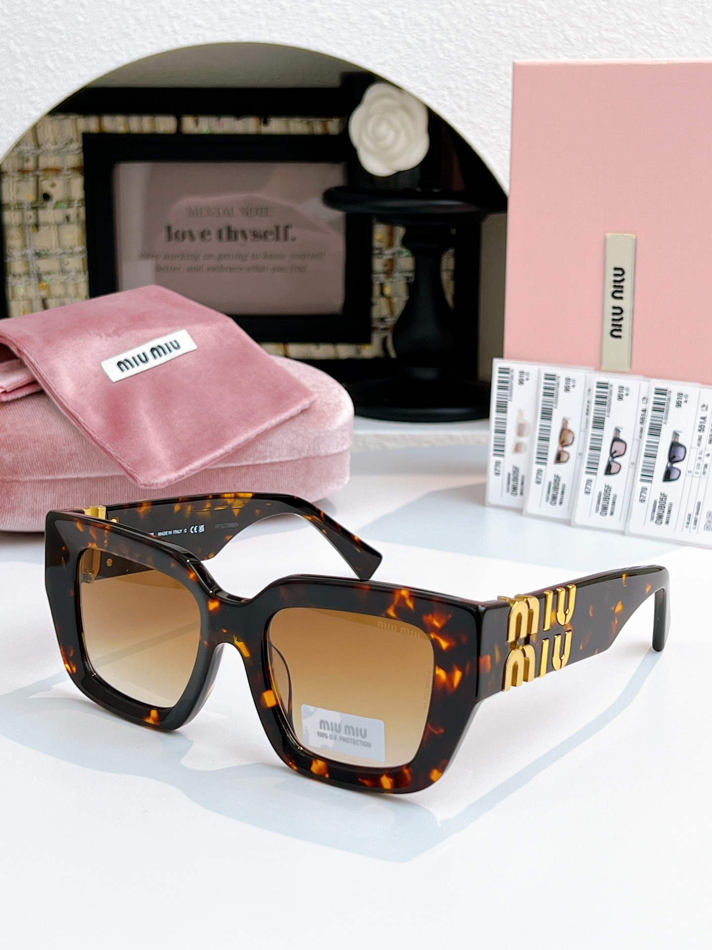 新品发售MIU MIUMODEL：SMU B05-FSIZE：51口20-135🔝🔝