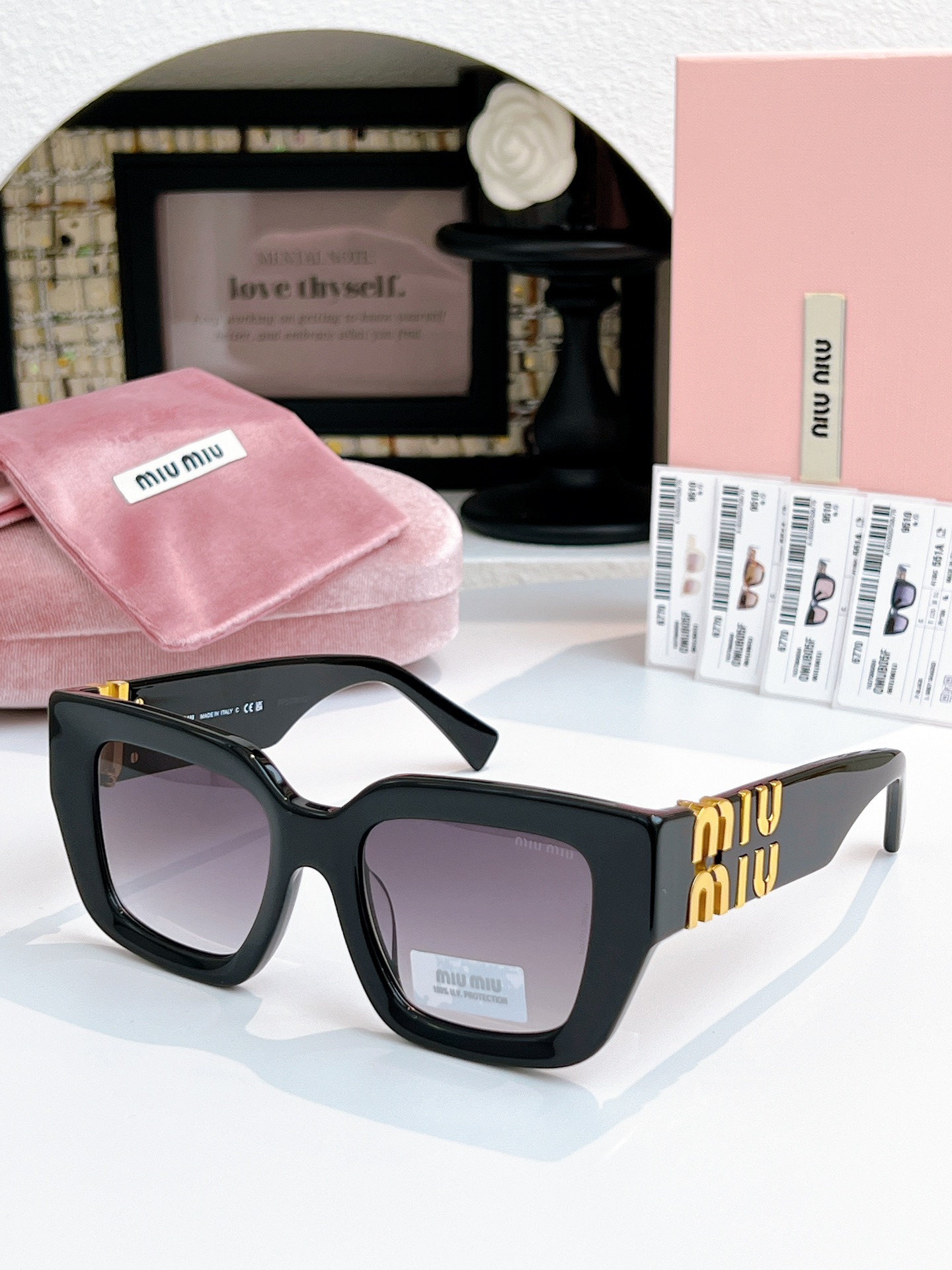 新品发售MIU MIUMODEL：SMU B05-FSIZE：51口20-135🔝🔝