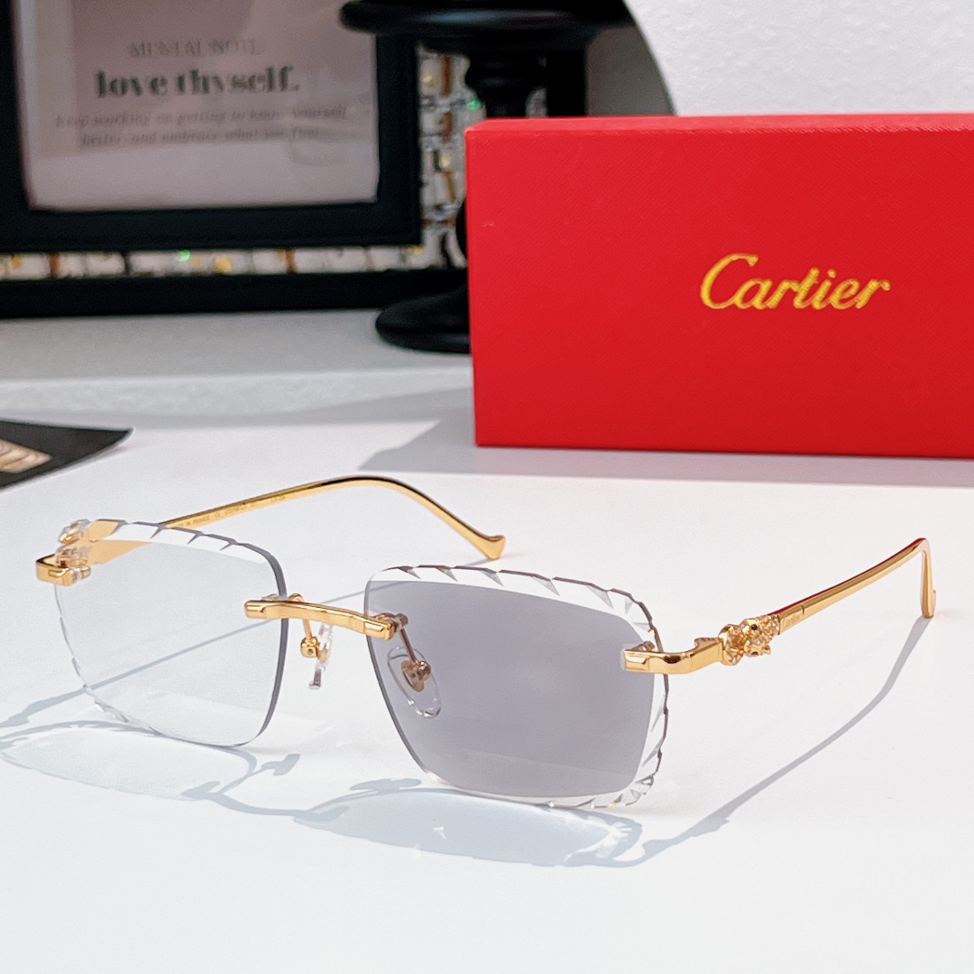 CartierMODEL：CT01597LOSIZE：56口18-143🔝🔝 变色➕30