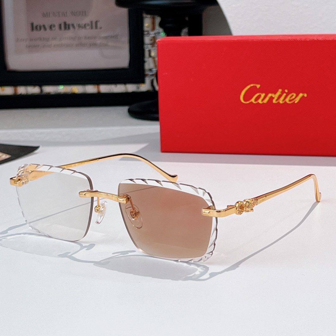 CartierMODEL：CT01597LOSIZE：56口18-143🔝🔝 变色➕30