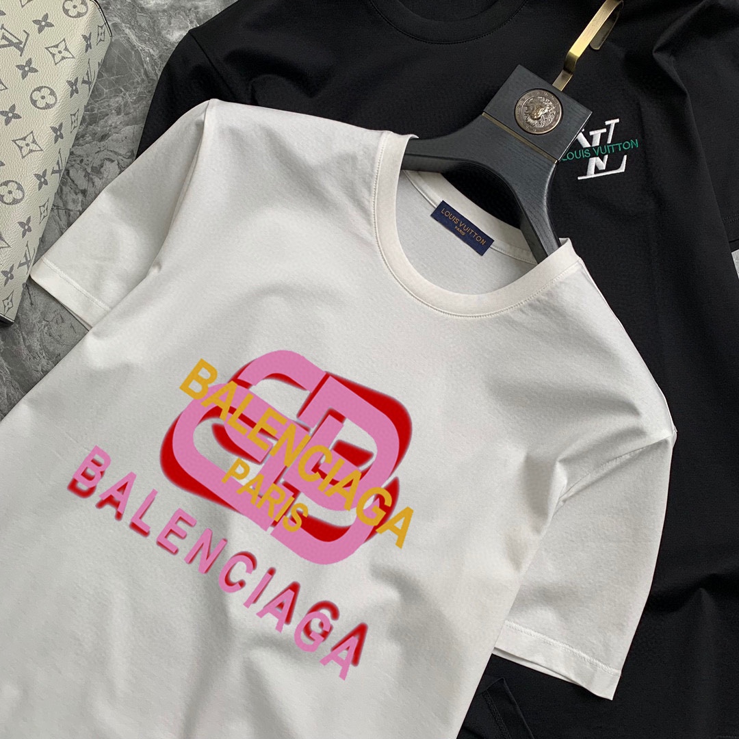 Balenciaga 品牌【BALENCIAGA 巴黎世家】(胖子福音) 男士休闲短袖T恤