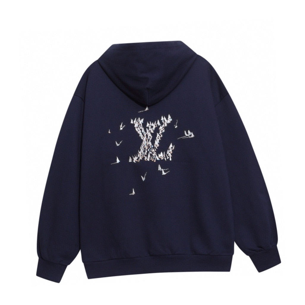 路易威登/Louis Vuitton 秋冬新款 刺绣帆船字母连帽卫衣-High Quatity Cheap Brand wholesale wholesaler seller Clothes Bags handbags Sneakers Top Fashion Clothing Shoes from China Factory Chinese suppliers best Quality Beautiful Price 路易威登/Louis Vuitton 秋冬新款 刺绣帆船字母连帽卫衣