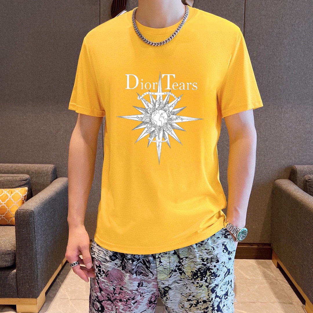 Dior 品牌【DIOR迪奥】(胖子福音) 男士休闲短袖T恤 2024春夏新品