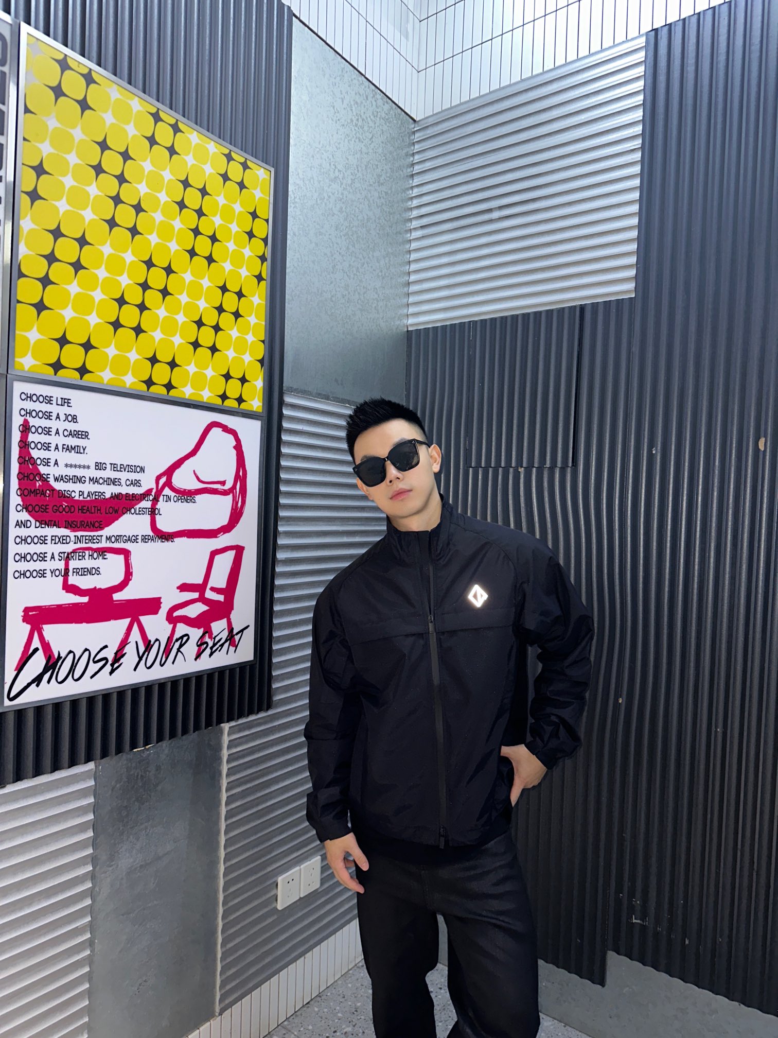 NO:569955,【Model Picture】,,alexander wang19860909【 模特图】,,alexander wang,Men's clothing