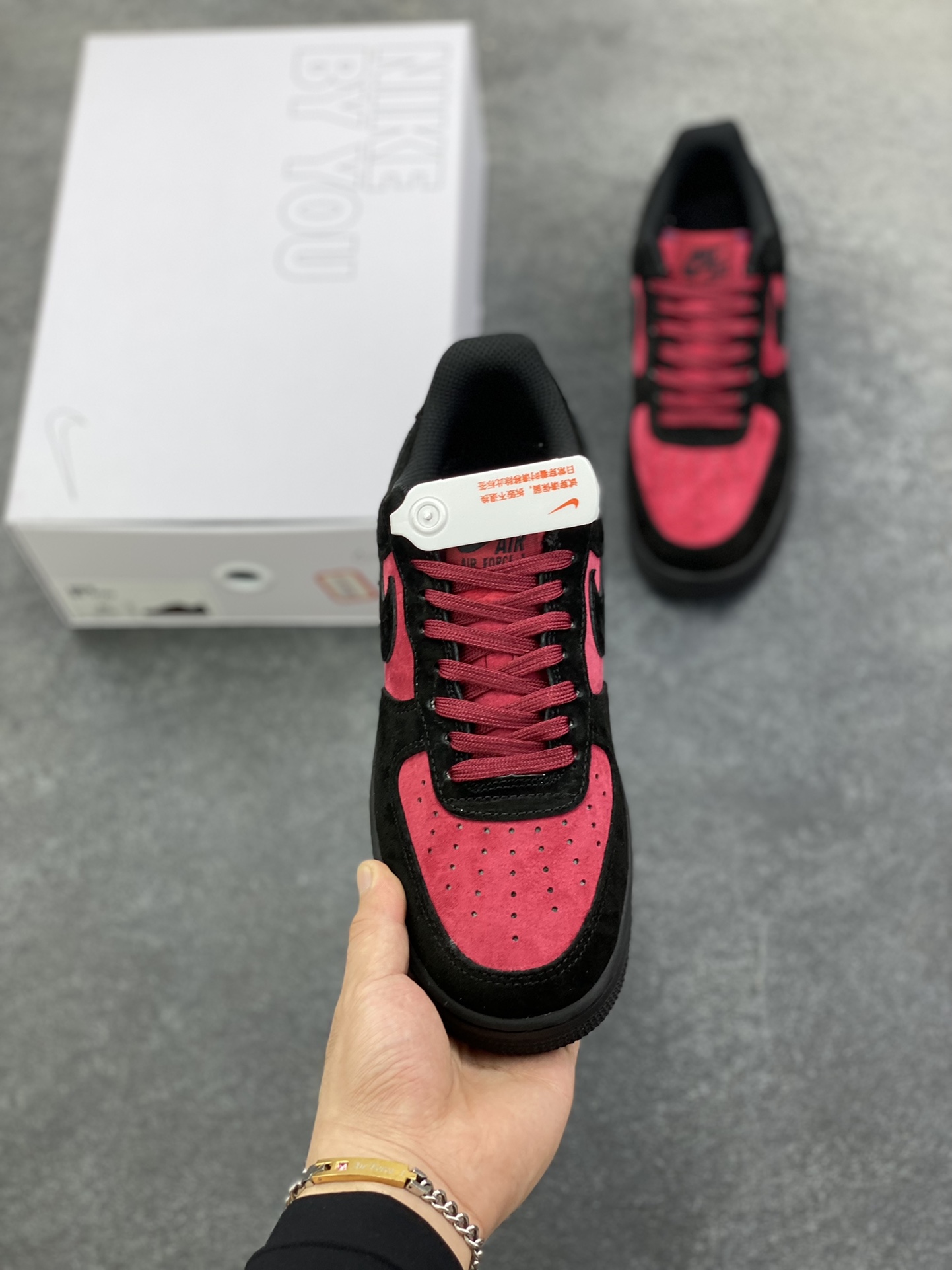 图片[2]-NK Air Force 1‘07 Low 定制款抽屉盒 空军一号低帮休闲板鞋 定制皮料 原楦原纸板 纯正版型 高清洁度 内置全掌气垫 货号：CW2288-111 尺码：36 36.5 37.5 38 38.5 39 40 40.5 41 42 42.5 43 44 44.5 45-选品中心