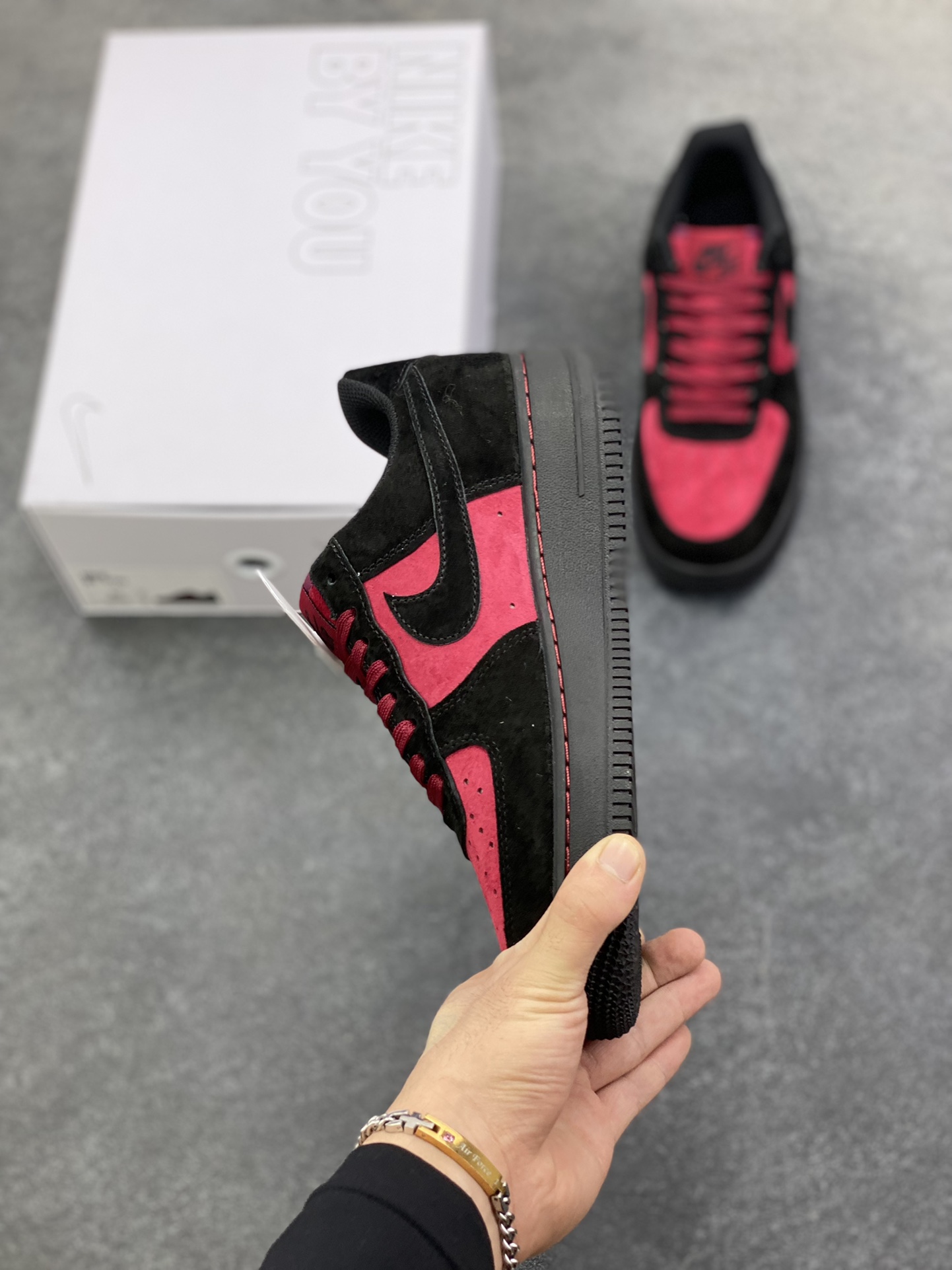 图片[3]-NK Air Force 1‘07 Low 定制款抽屉盒 空军一号低帮休闲板鞋 定制皮料 原楦原纸板 纯正版型 高清洁度 内置全掌气垫 货号：CW2288-111 尺码：36 36.5 37.5 38 38.5 39 40 40.5 41 42 42.5 43 44 44.5 45-选品中心
