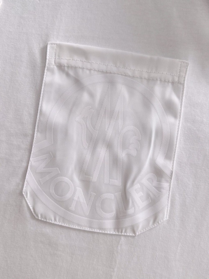 Moncler  蒙口2025春夏新品短袖圆领T恤，原版印花刺绣字母Logo，三标齐 帅气时尚，简约百搭