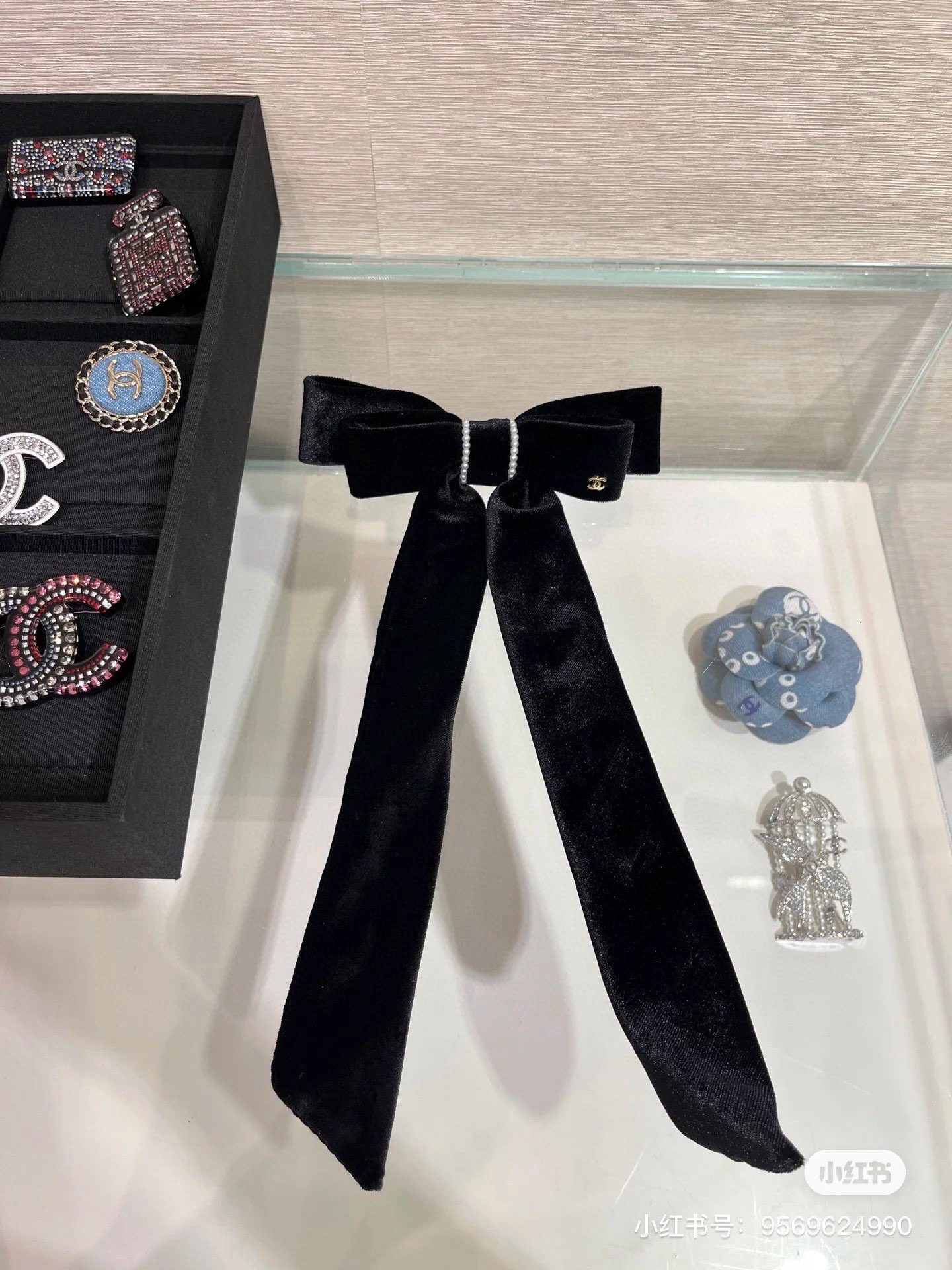 NO:542783,Chanel bow top clip official hairpin, hairpin, chanel, chanel, hairpin19860909Chanel香奈儿蝴蝶结顶夹 官方款发夹,发夹,chanel,chanel,hairpins,accessory