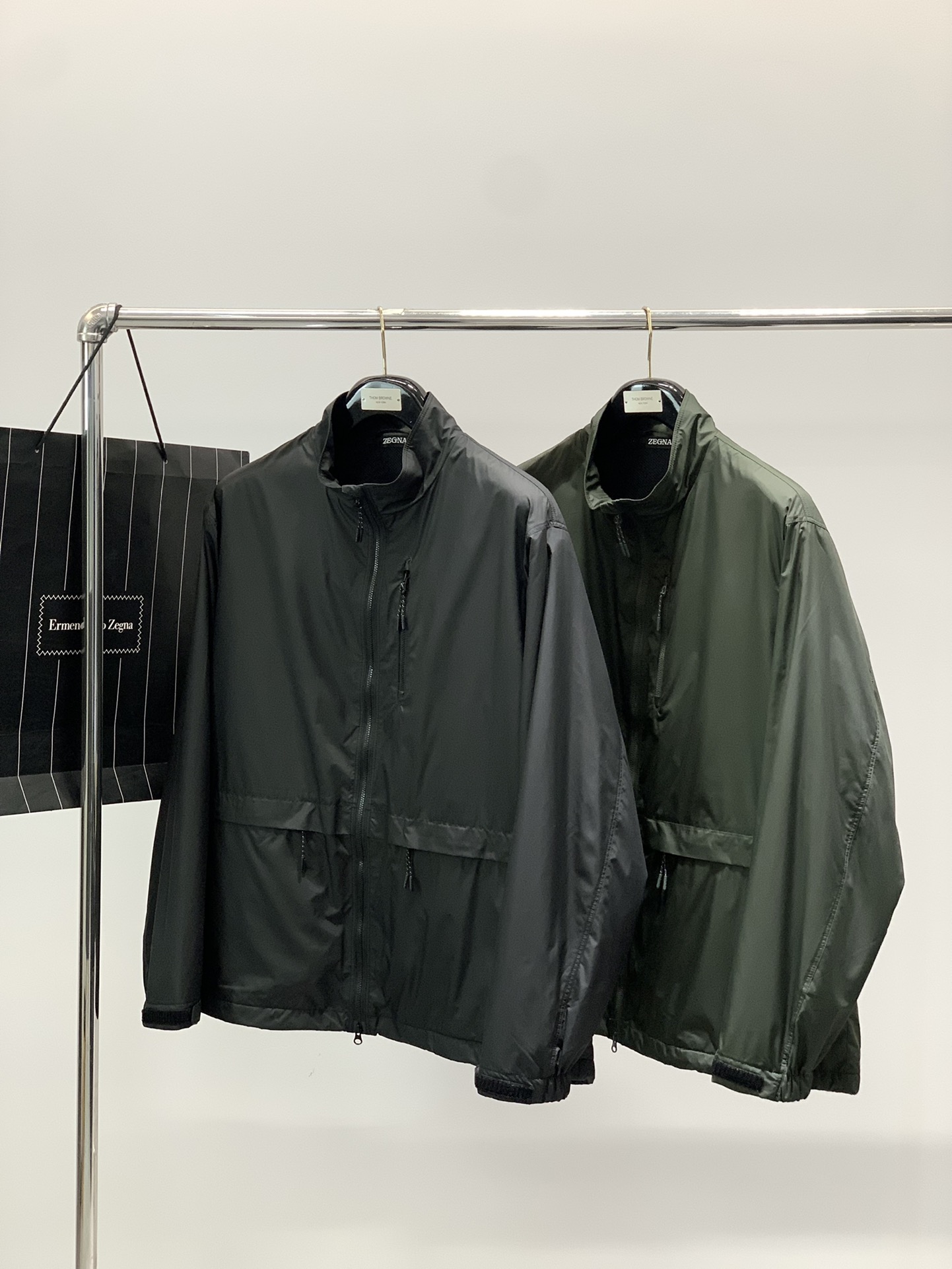 ，杰力亚 男款日本帝人Octa科技抓绒蓄热纤维超轻量高性能尼龙立领夹克外套关于卖点：体验感很神奇的一组夹