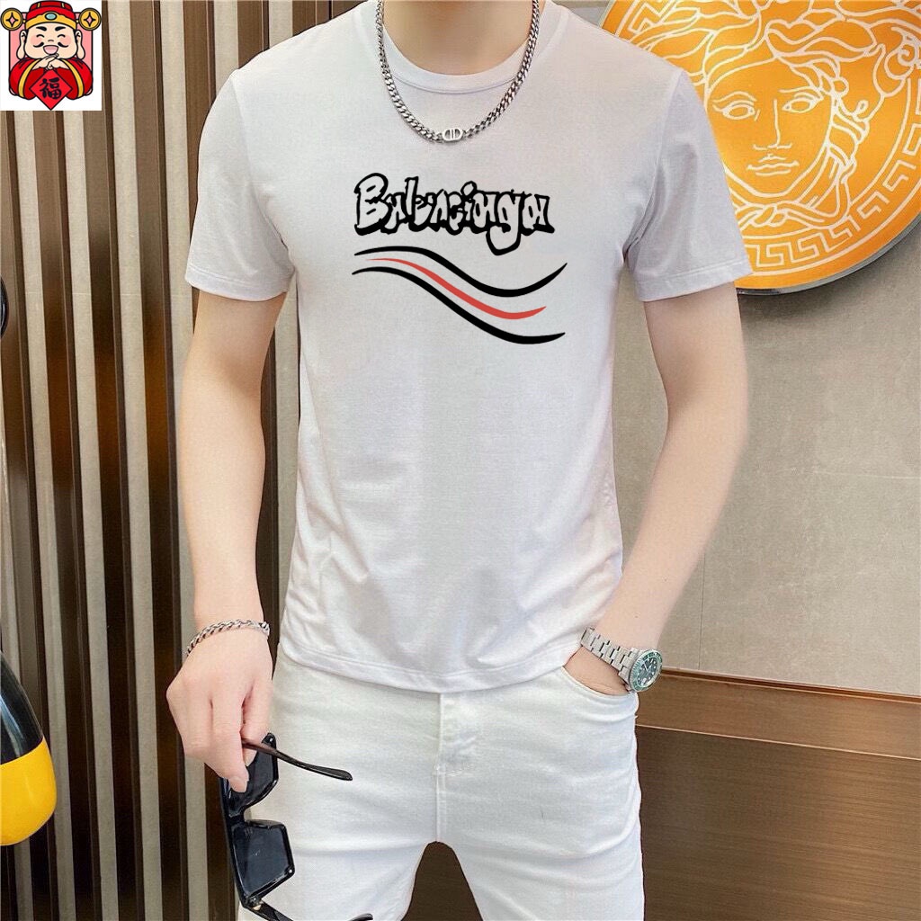 Balenciaga 品牌【BALENCIAGA 巴黎世家】(胖子福音) 男士休闲短袖T恤