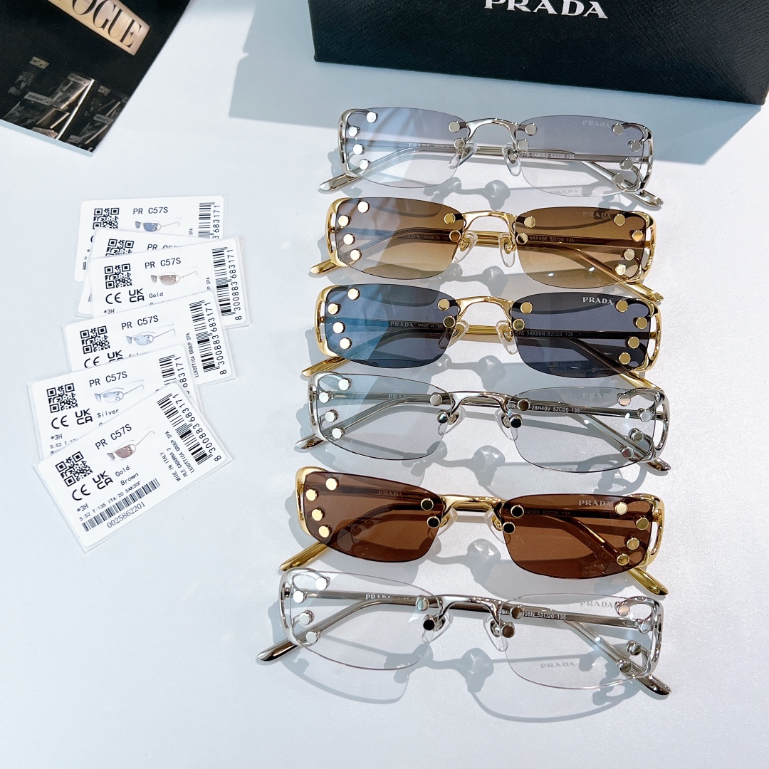 PRADAMOD：PR C57SSize：53口20 135🔝🔝