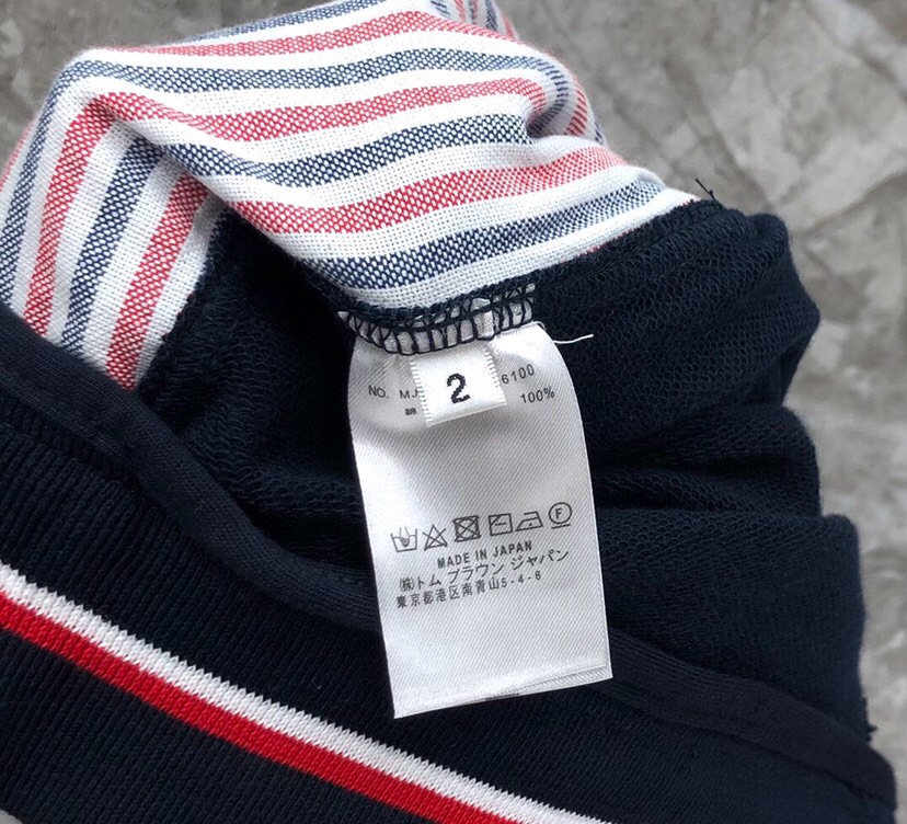 THOM BROWNE 汤姆布朗 TB小火柴人色织短裤 男女同款情侣款休闲短裤码数：0-5   颜色：蓝