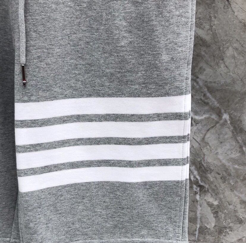 THOM BROWNE 汤姆布朗 TB小火柴人色织短裤 男女同款情侣款休闲短裤码数：0-5   颜色：蓝