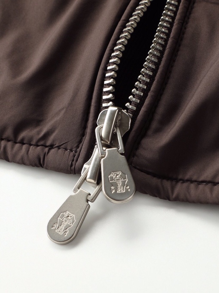 Brunello Cucinelli BC\n秋冬新款骆驼绒棉服夹克男士短款时尚休闲商务翻领夹克外套\n