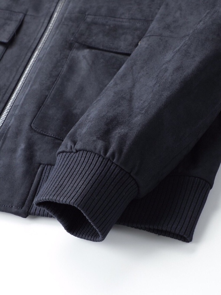Loro Piana 诺悠翩雅lP🆕 秋冬火爆经典麂皮绒翻领款夹克外套\n颜色：红咖，卡其，藏青\n码数