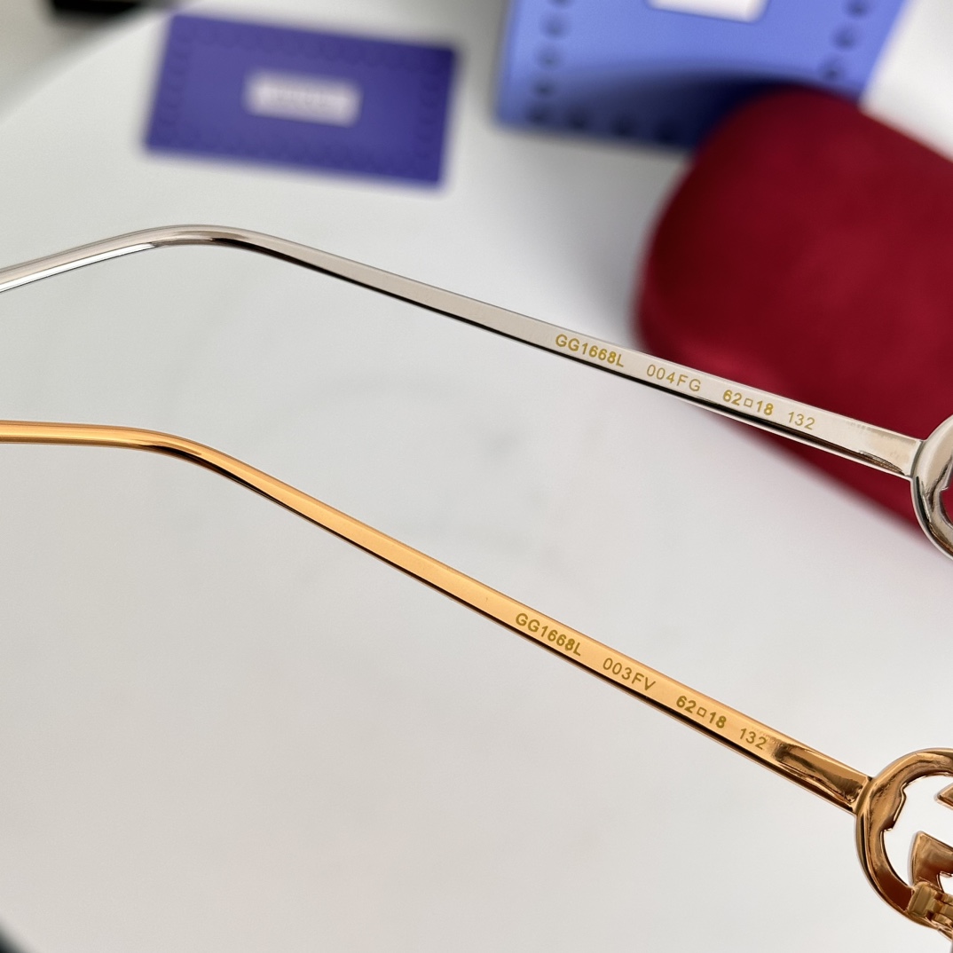 ‼️GUCC*🐝🐝🐝MODEL：GG1668L🐝🐝🐝SIZE：62口18-132🐝🐝