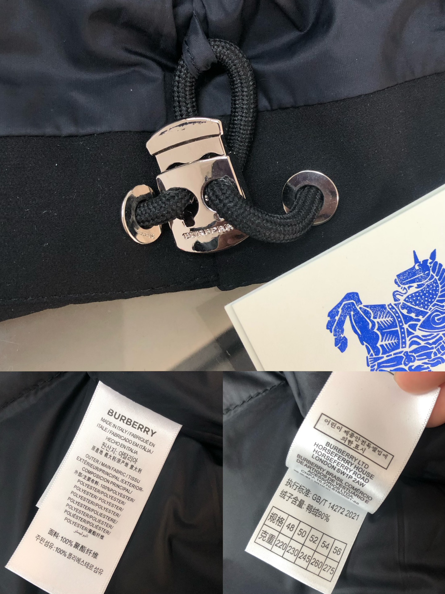 🆕BUR*BERRY 巴宝莉 25秋冬最新款连帽羽绒服外套 （帽子不🉑拆卸）版型剪裁完美穿着舒适有型，整