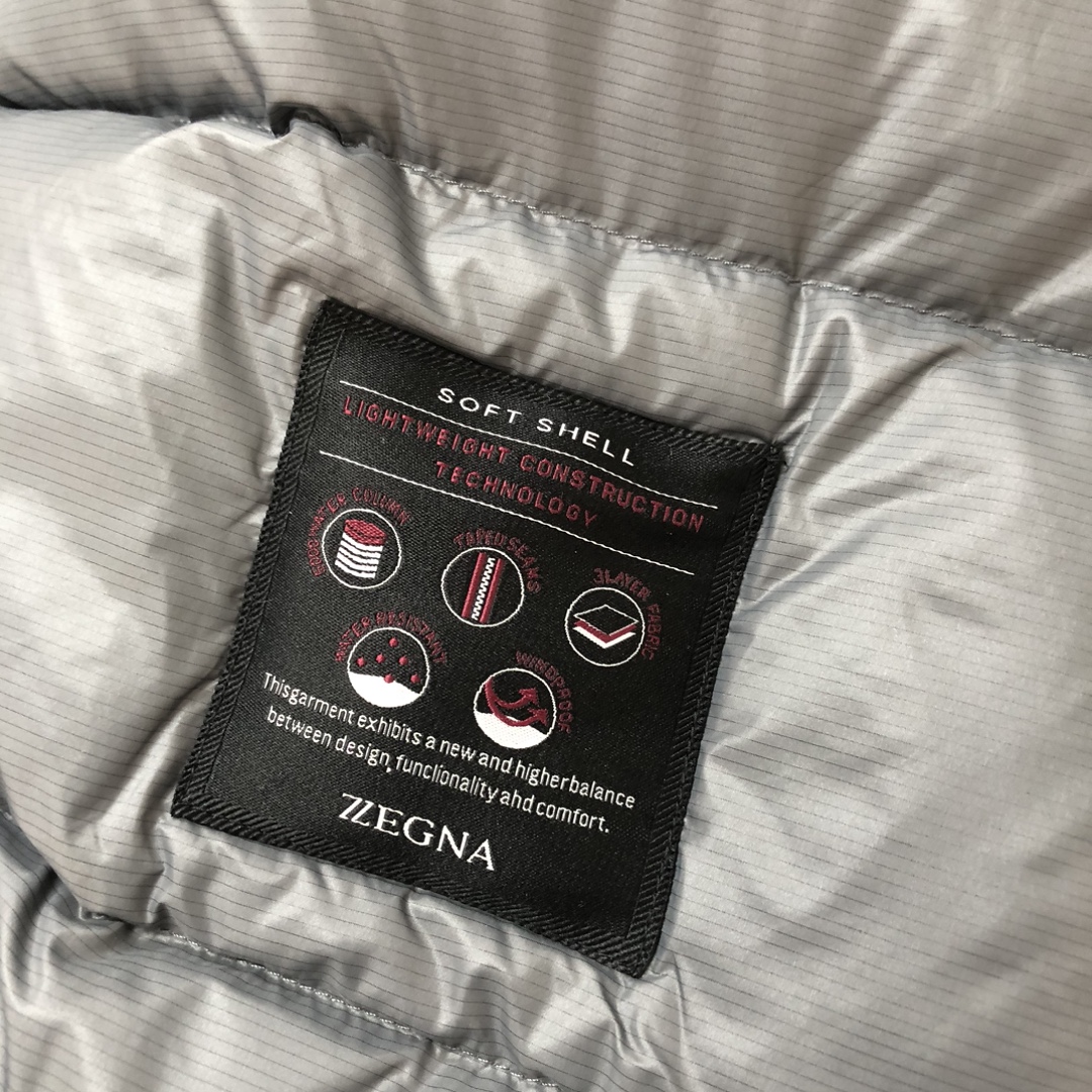 🆕ZEGNA 杰尼亚 25秋冬最新款连帽工装款大口袋羽绒服外套 版型剪裁完美穿着舒适有型，整体视觉感超强