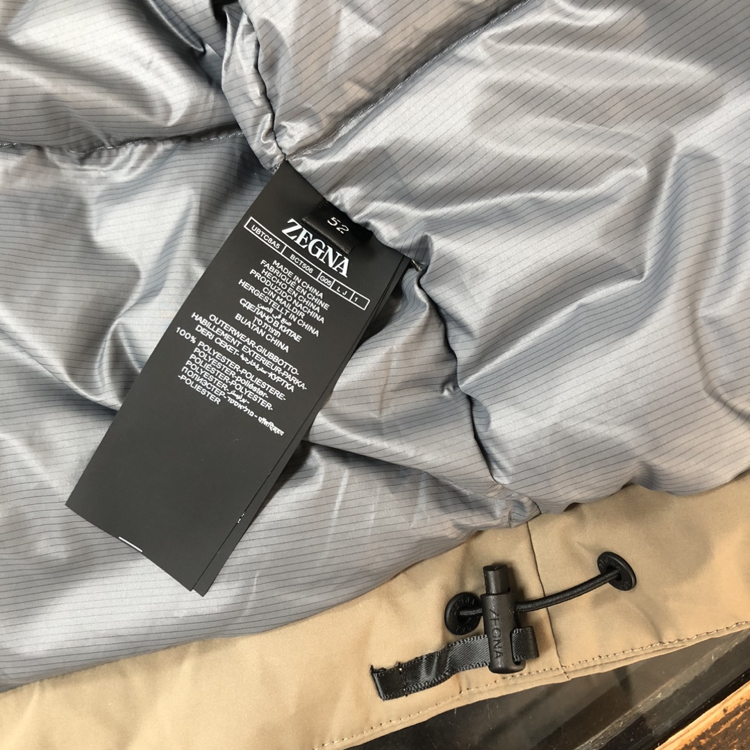 🆕ZEGNA 杰尼亚 25秋冬最新款连帽工装款大口袋羽绒服外套 版型剪裁完美穿着舒适有型，整体视觉感超强