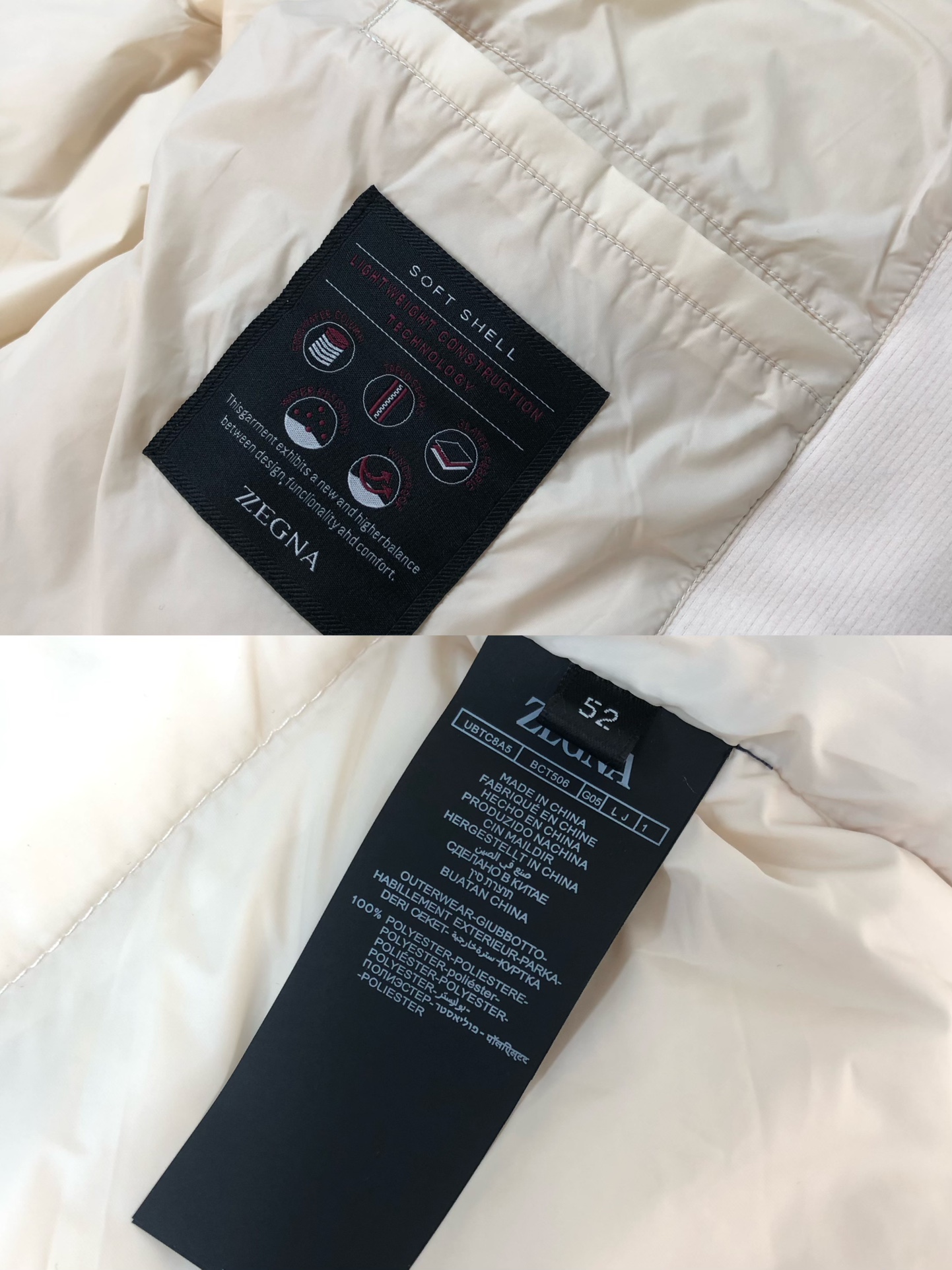 🆕ZEGNA 杰尼亚 25秋冬最新款连帽毛呢羽绒服外套 版型剪裁完美穿着舒适有型，整体视觉感超强，上身效