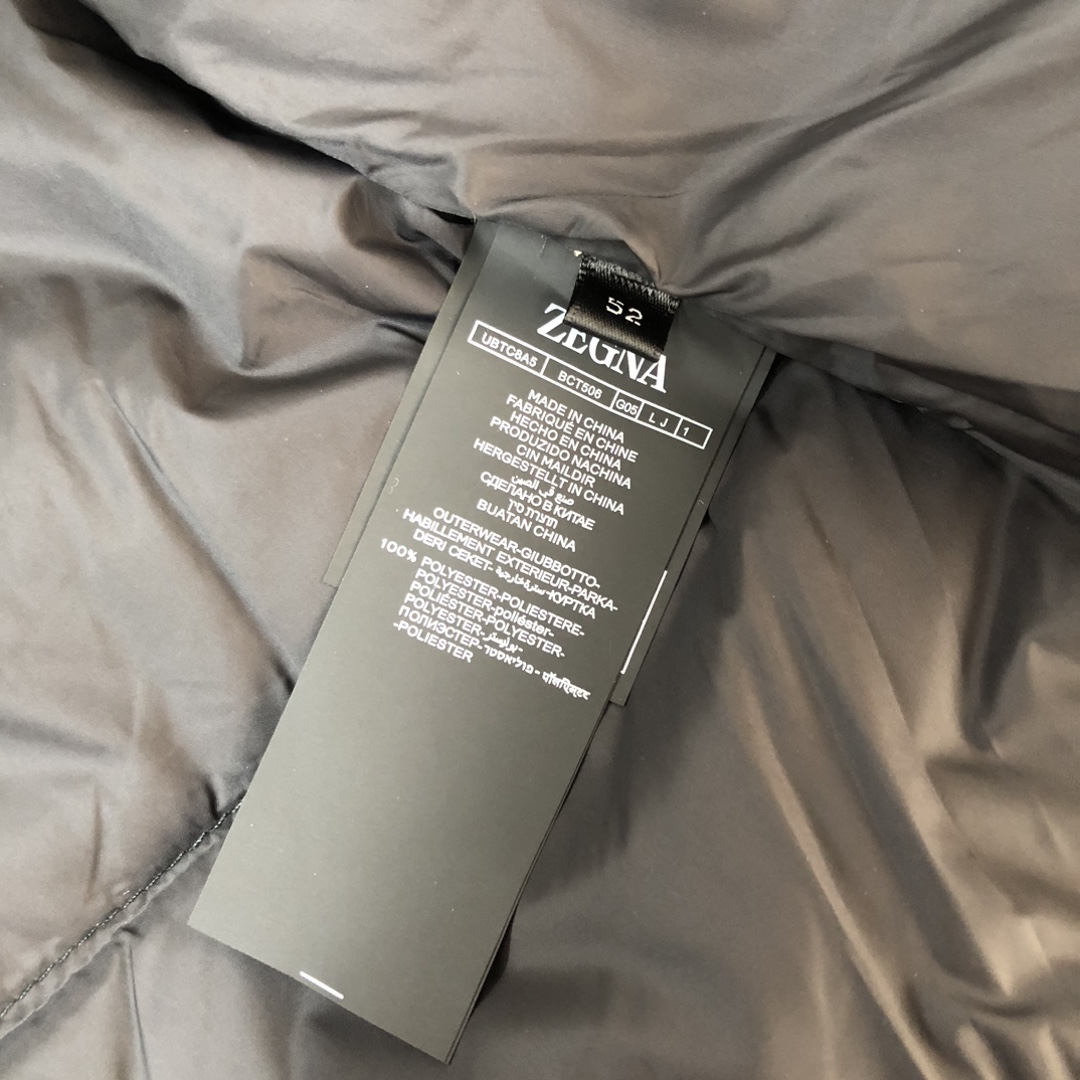 🆕ZEGNA 杰尼亚 25秋冬最新款立领毛呢羽绒服外套 版型剪裁完美穿着舒适有型，整体视觉感超强，上身效