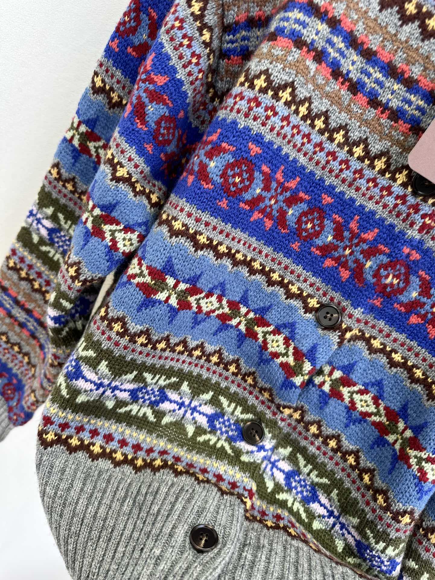 25 F 原版复刻 五彩斑斓的小碎花针织开衫² ●SIZE s m l ●