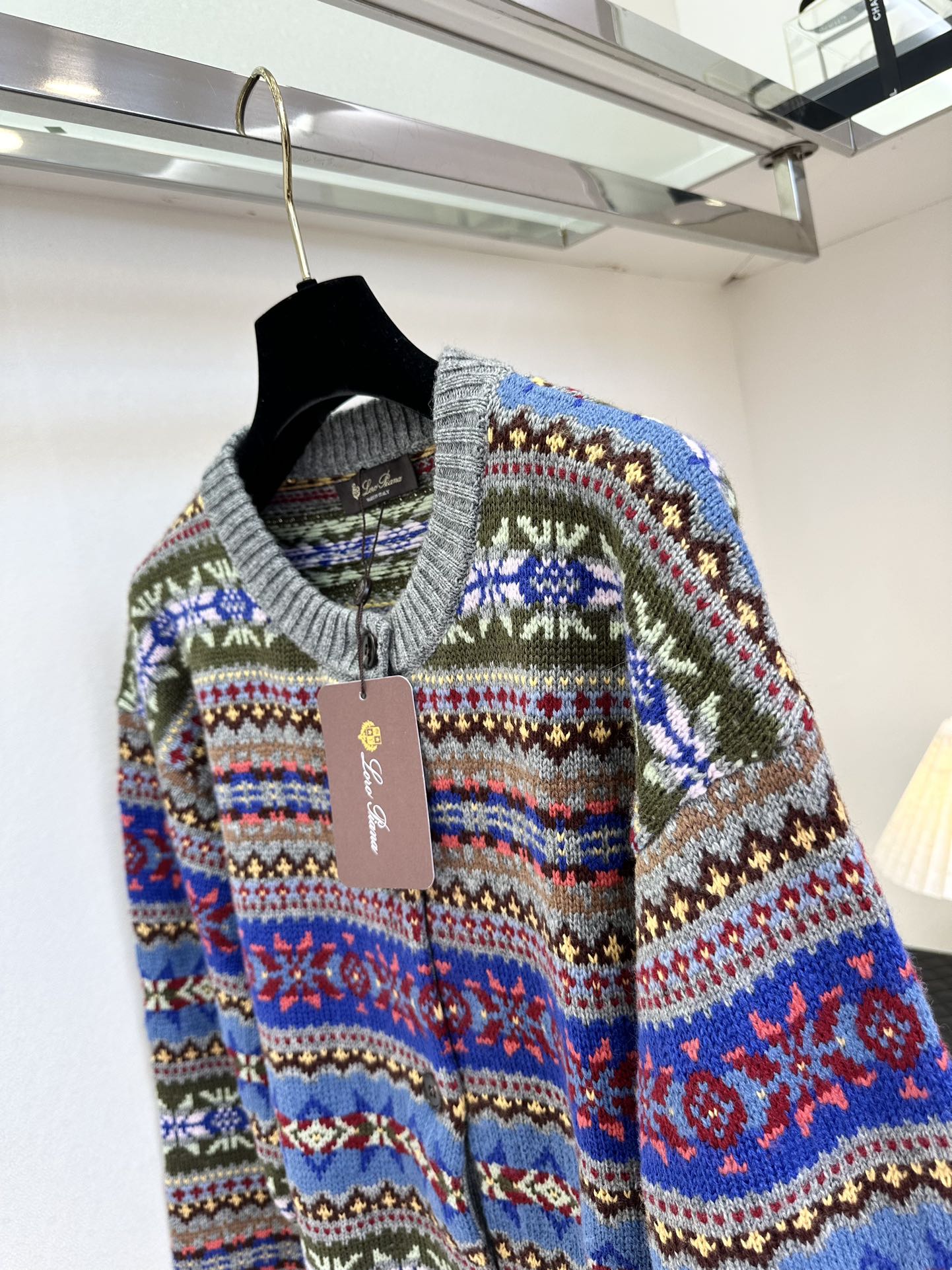 25 F 原版复刻 五彩斑斓的小碎花针织开衫² ●SIZE s m l ●